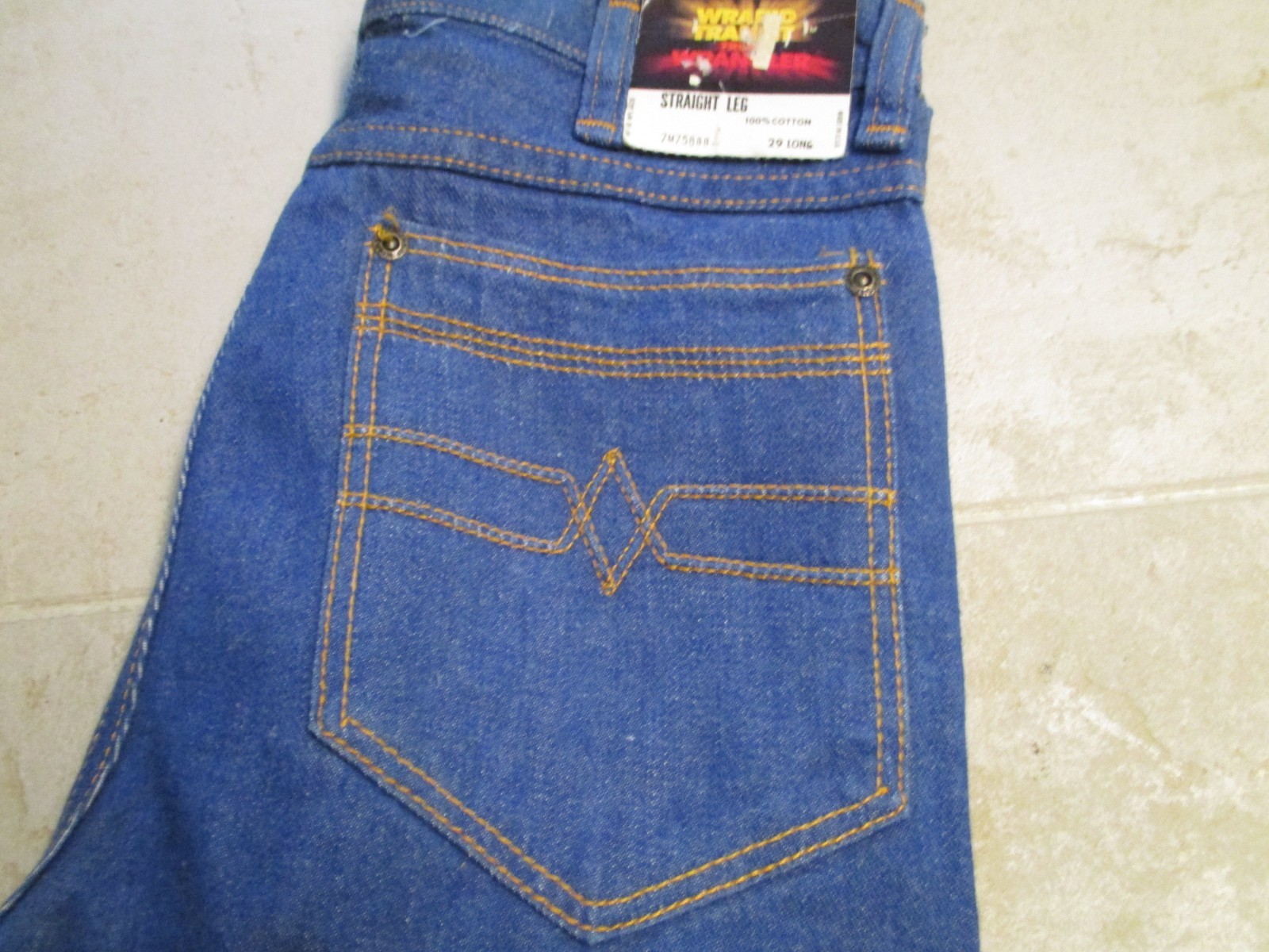 VTG Wrangler Wrapid Transit Womens Straight Leg Jeans 29 34 Deadstock NOS USA