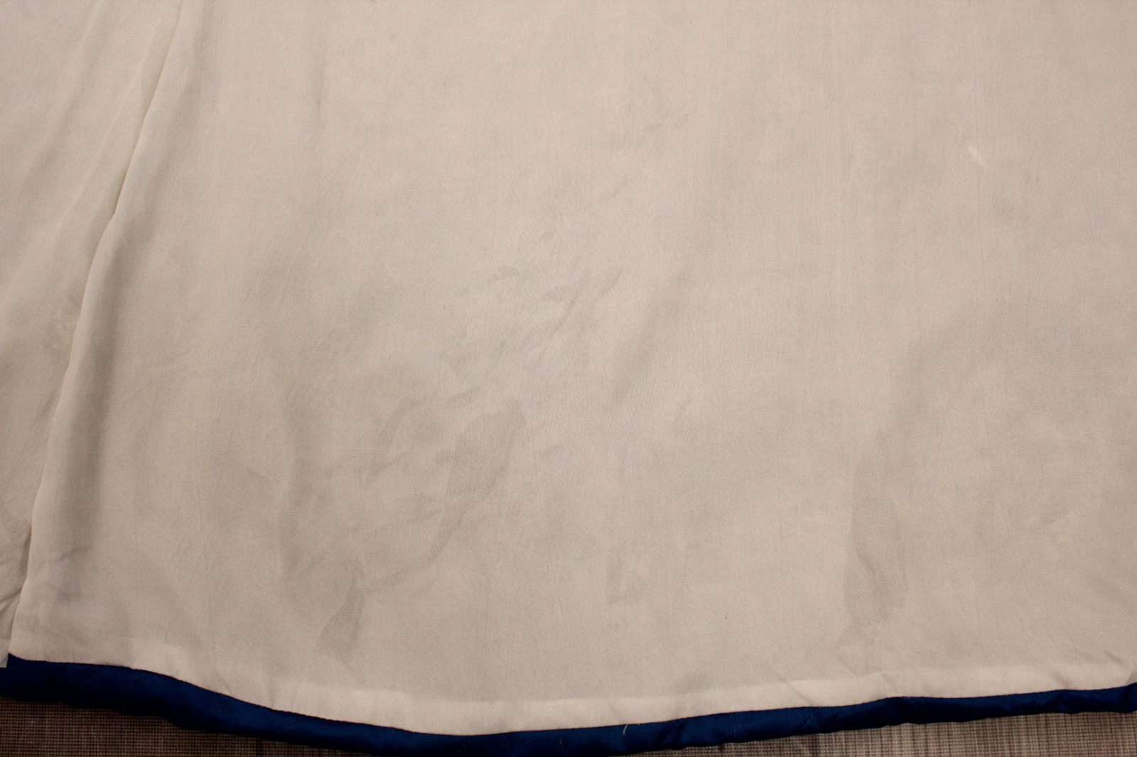 VTG Womens 50s 60s Blue Embroidered Rayon Korean / Japanese Robe S/M 1950s 1960s