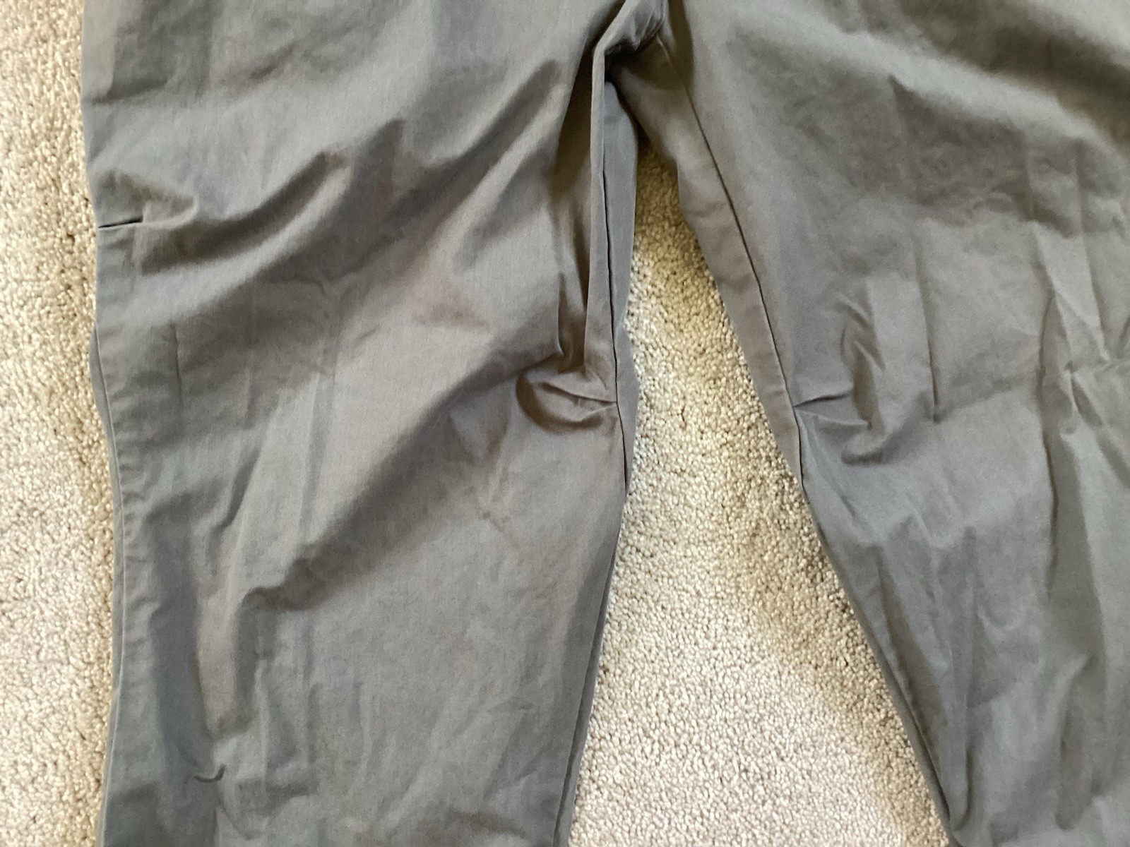 Hussein Chalayan Vintage Pants Size 48 Pin Tuck Pleating Gray Made In Italy