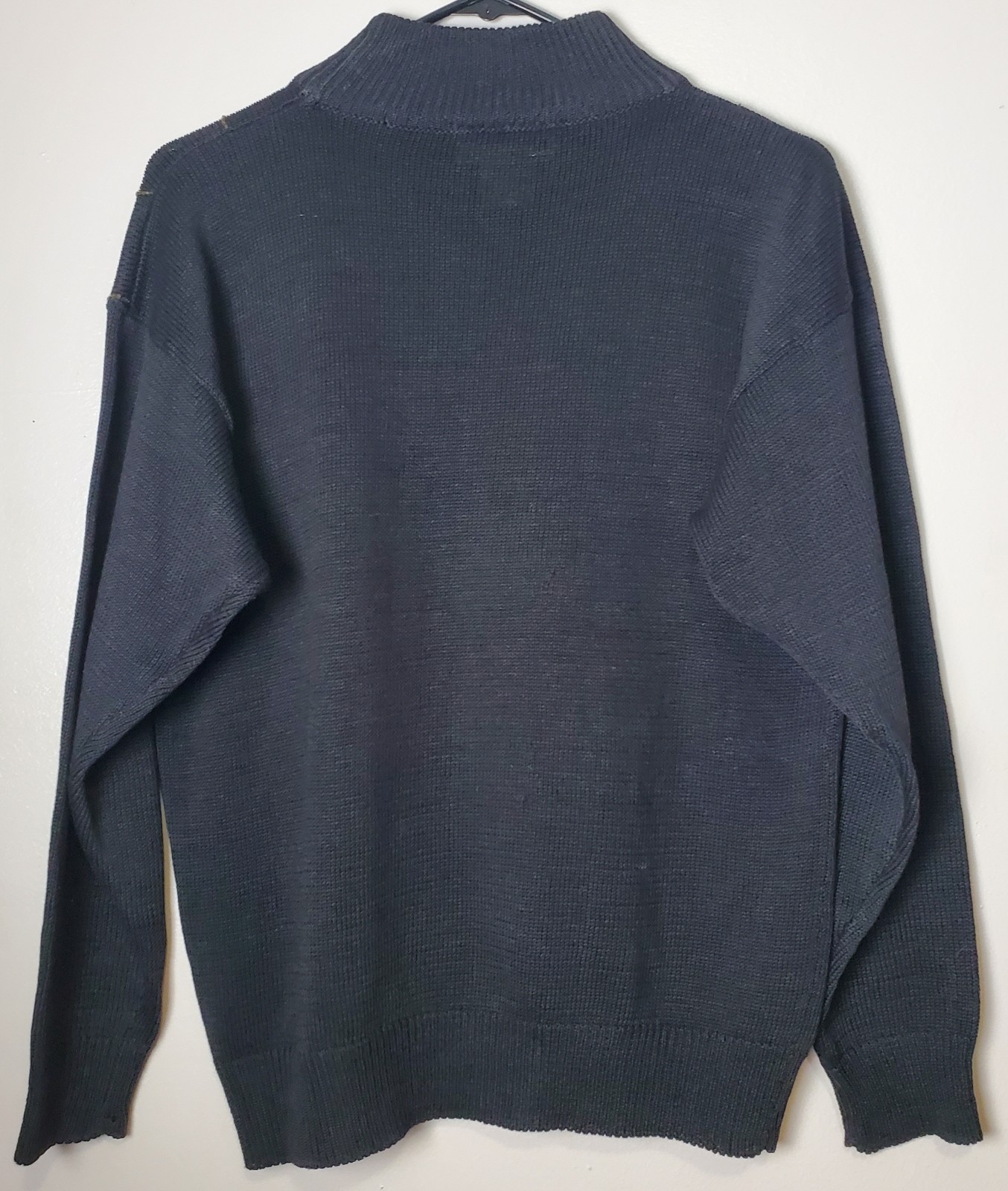 Vintage Rave Y2K 90’s Sequined Beaded Mock Neck Floral Sweater Hippie Maximalist