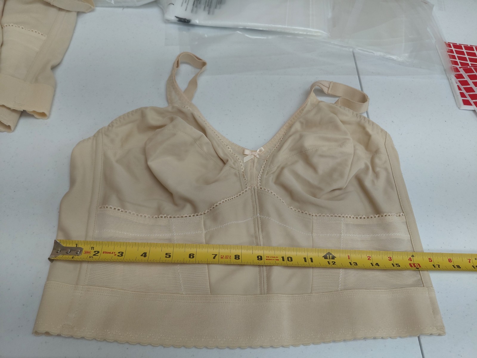 Vintage Crown-nette Longline Bra Size 44D
