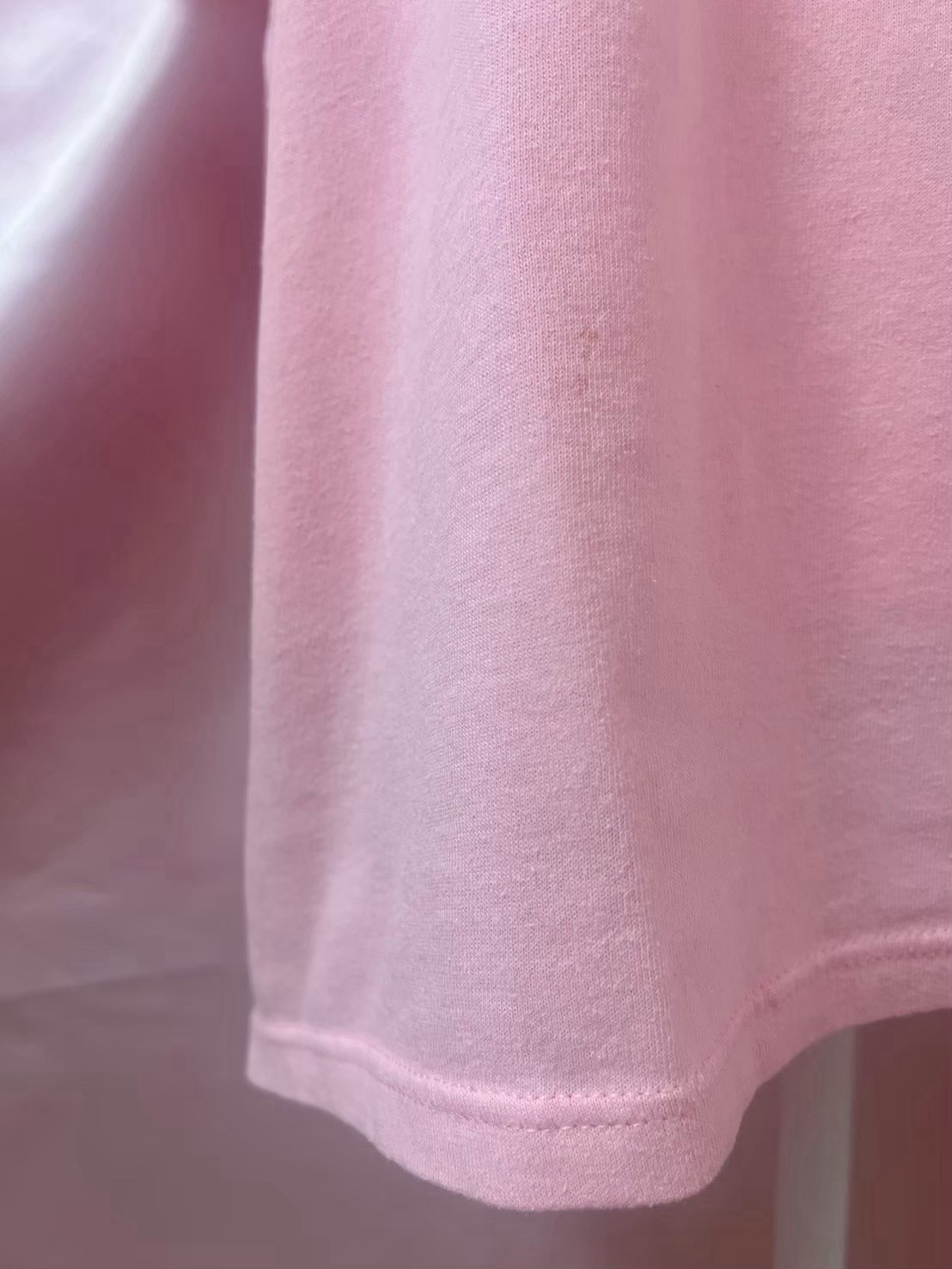 Vintage 1980s Pink Shell Graphic T Shirt Made in USA Size XL