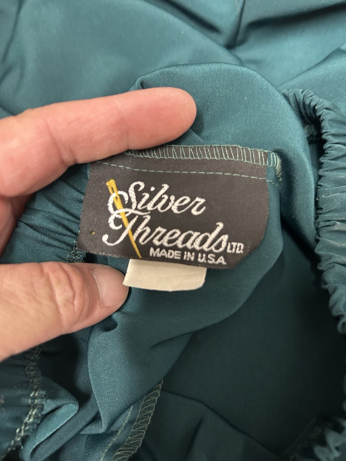 Silver Threads Vintage Jacket & Pants Set 80’s Emerald Green Size Medium Woman’s