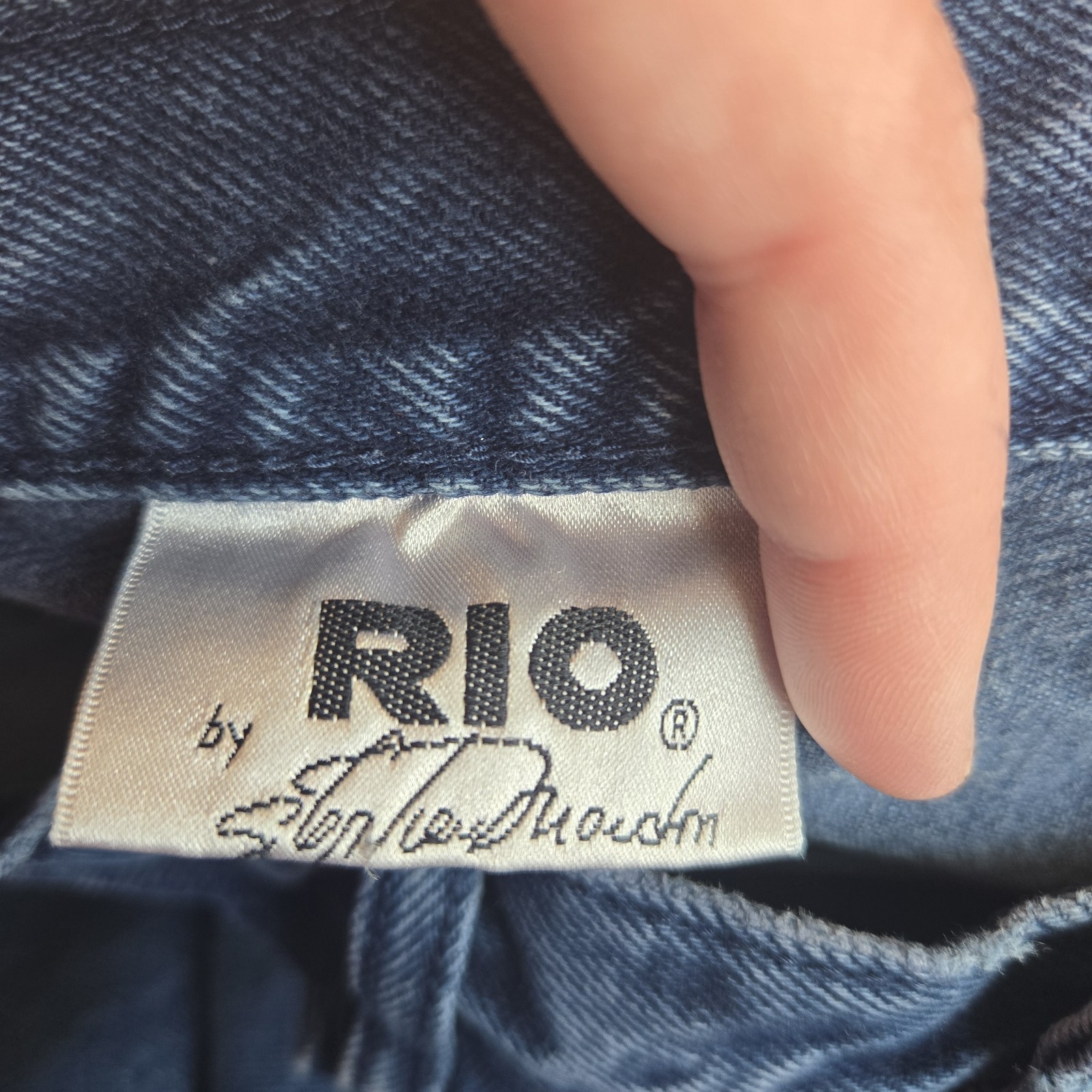 Vintage Rio by Stephen Mardon Womens High Rise Jeans Size 11 Waist 24″ Mom Jeans