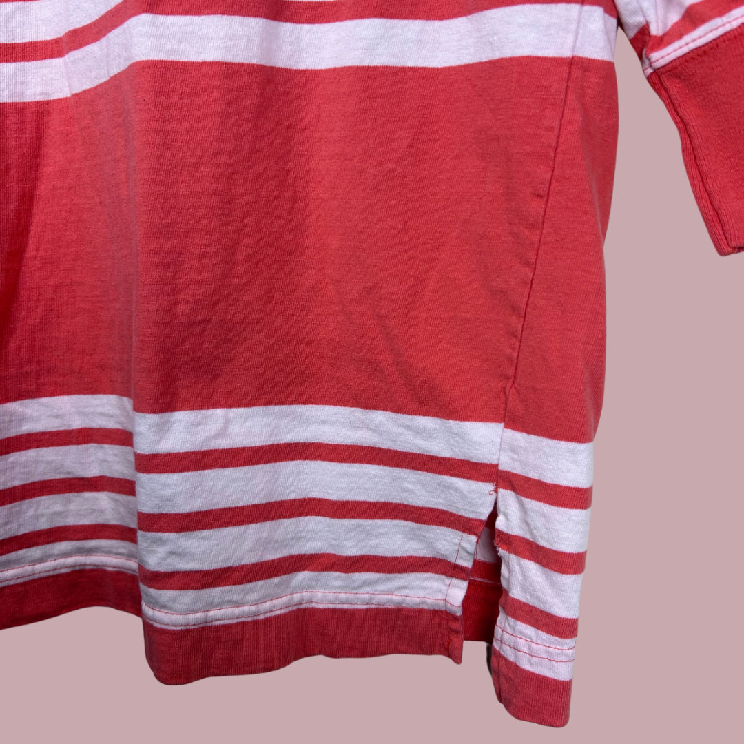 Vintage Dockers 3/4 Length Sleeve Striped Tee Shirt