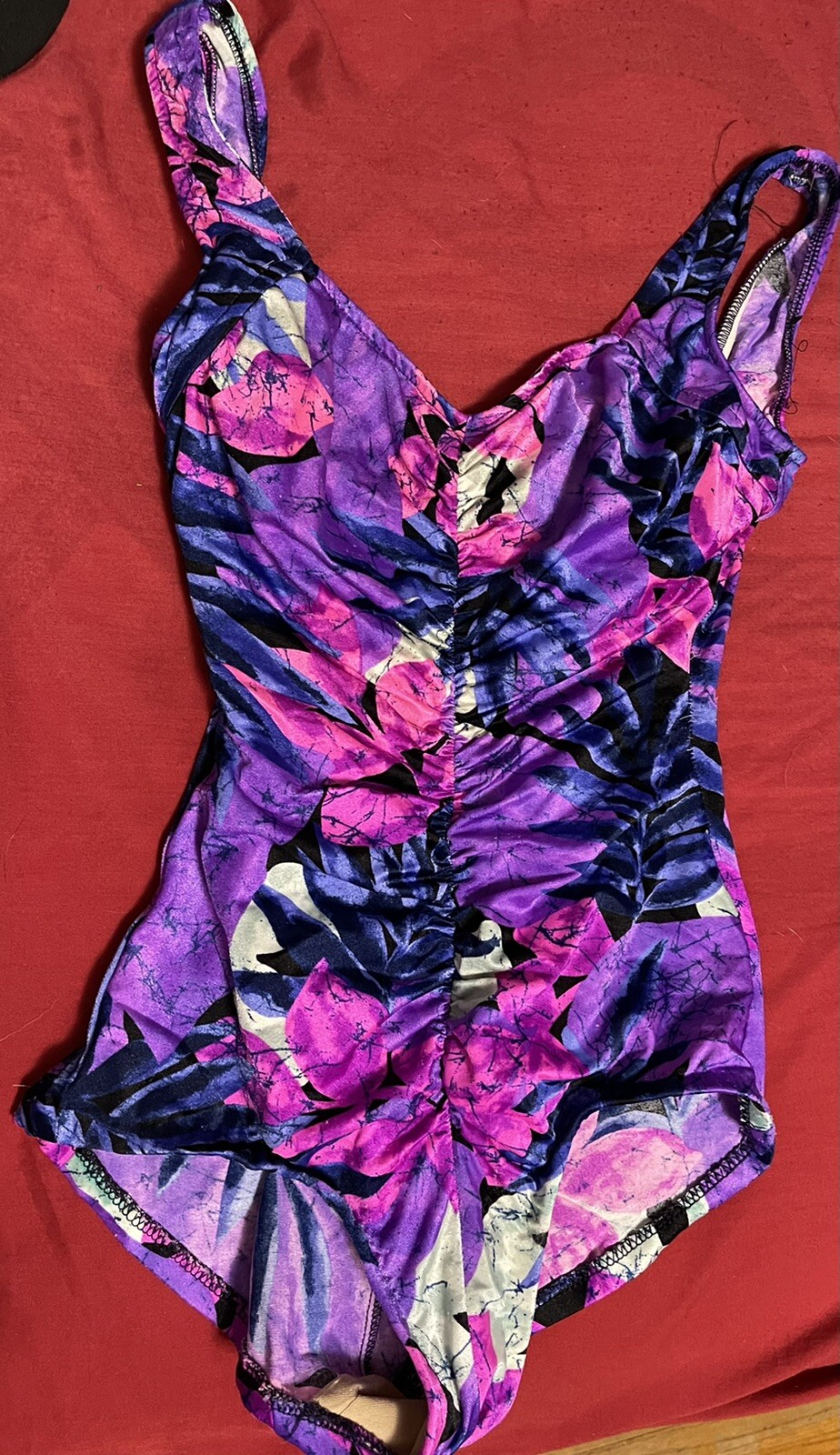 VINTAGE LE COVE ONE PIECE SWIMSUIT ! SIZE 8