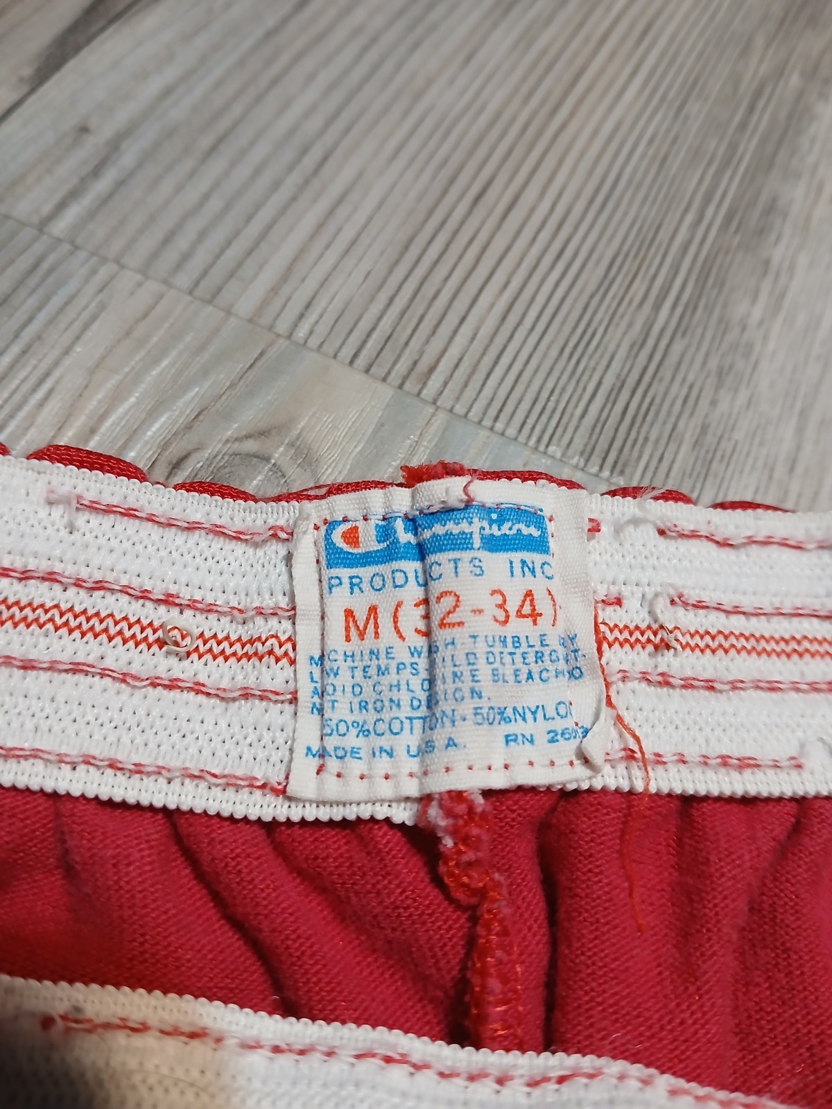 Vintage 70s Champion Athletic Shorts Hot Pants Workout Shorts Size M (Fits30-32)