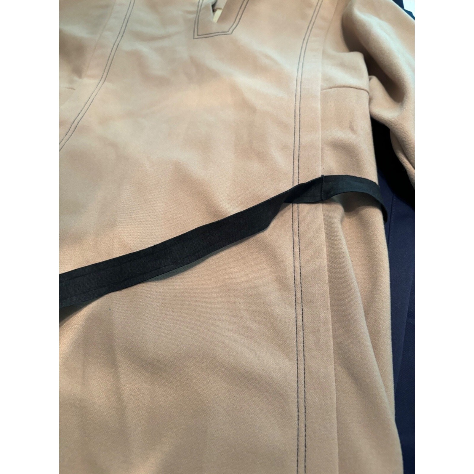 NWT Nardis of Dallas Beige 3/4 Sleeve Dress Size 10 Vintage Orig $100