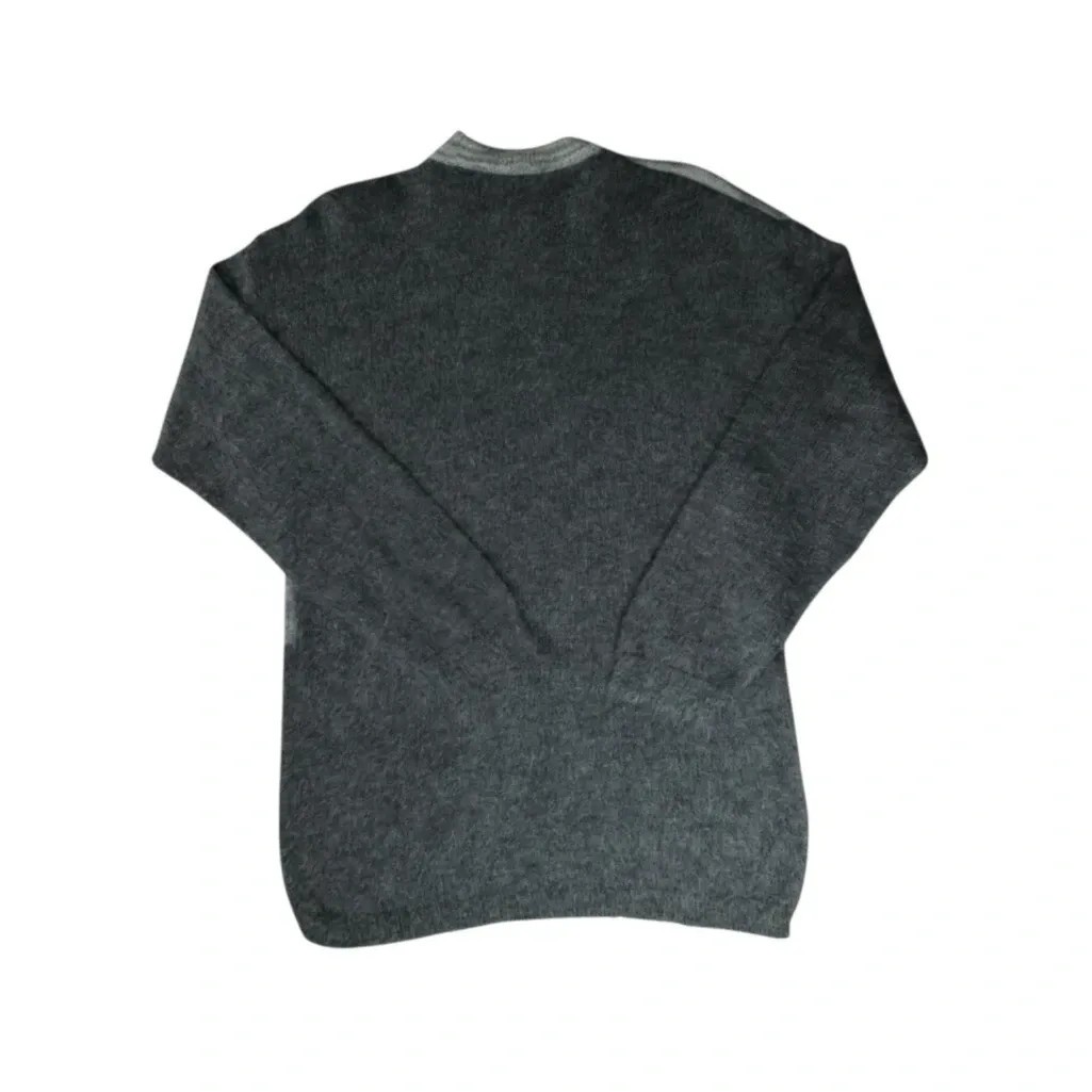 Vintage Amourelle Pullover Jumper — Mohair — Grey — Size M