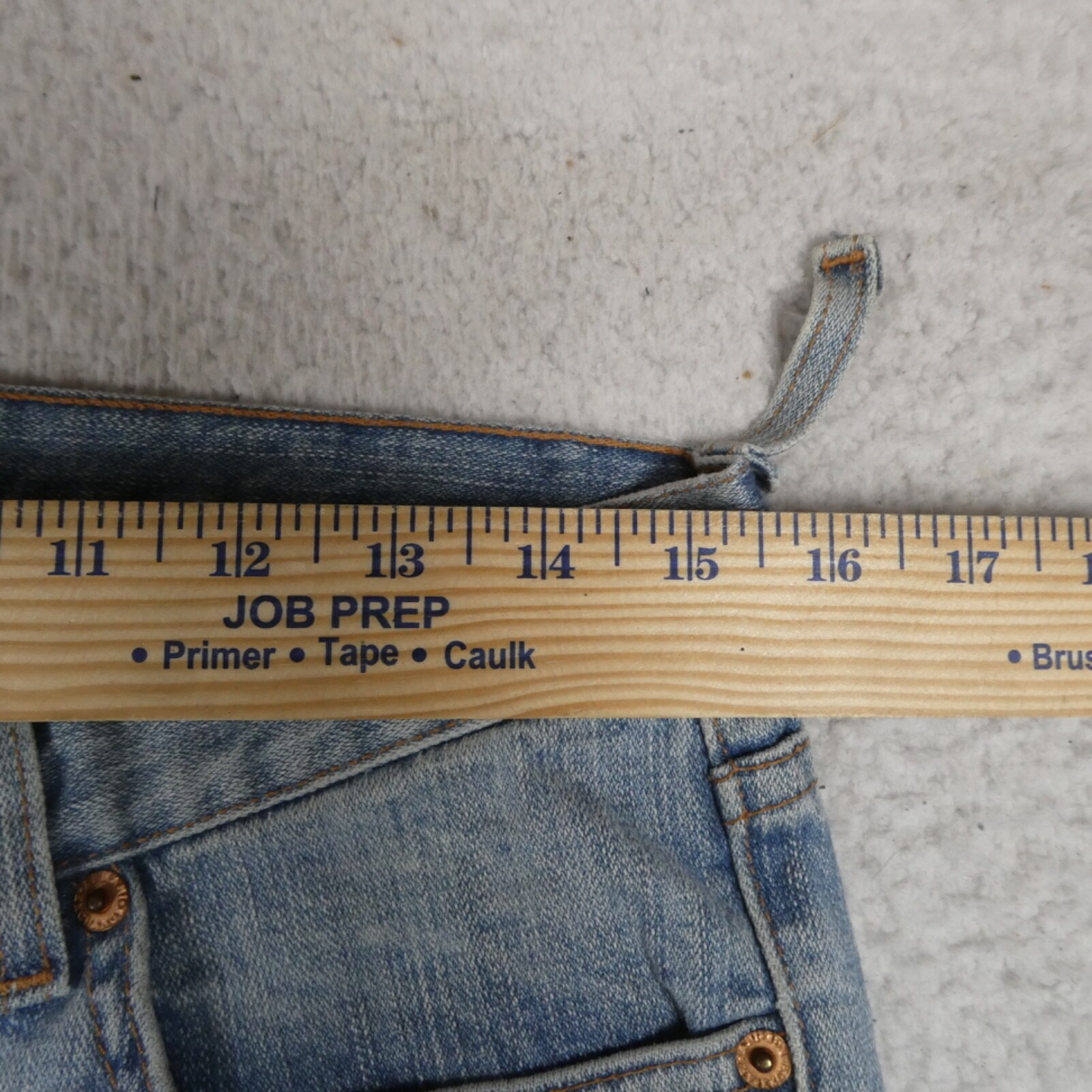 Vintage Armani Exchange Jeans Women Size 8R Light Blue Denim Wash Made in USA