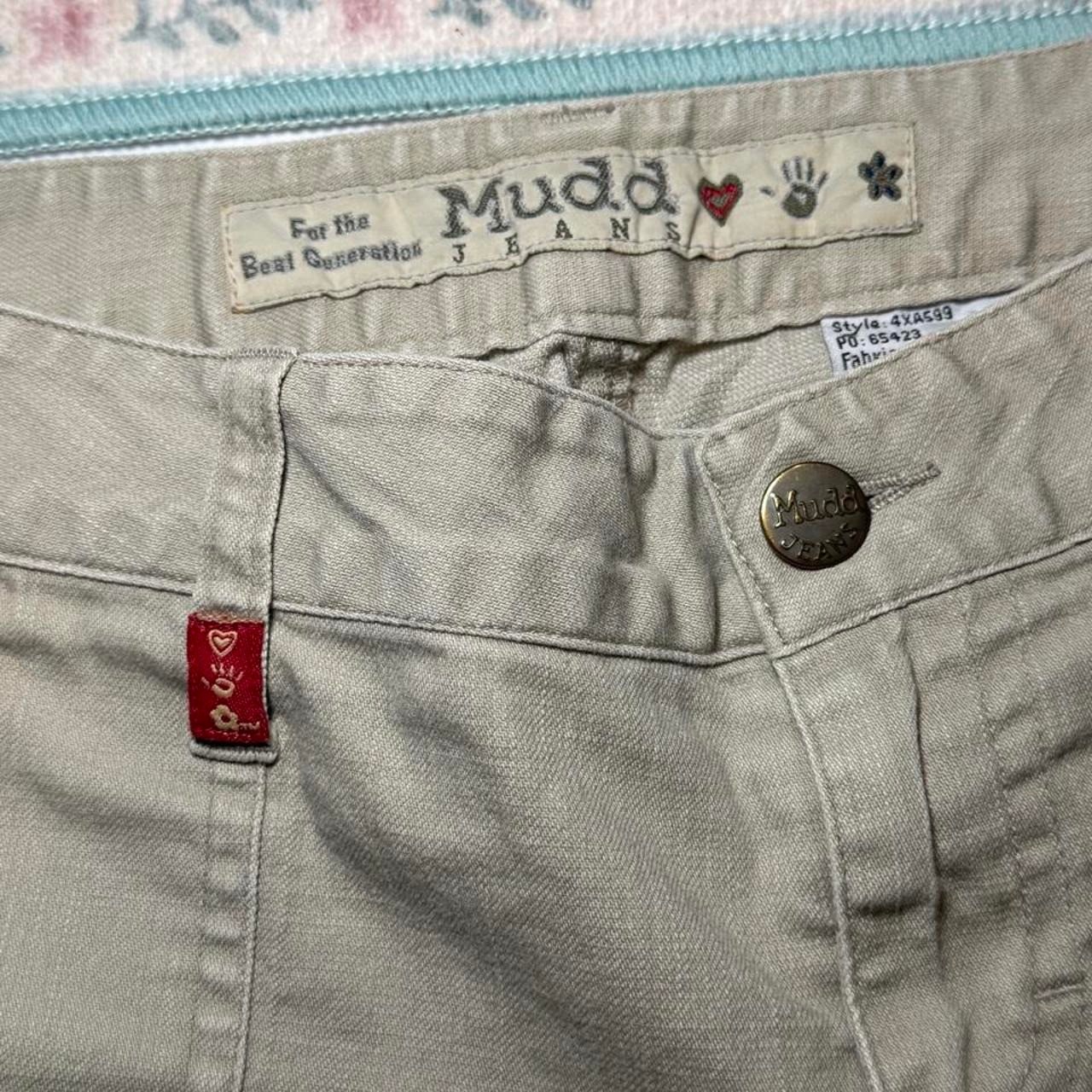 Vintage Y2K Mudd Khaki Capris / Cropped Pants – size 9