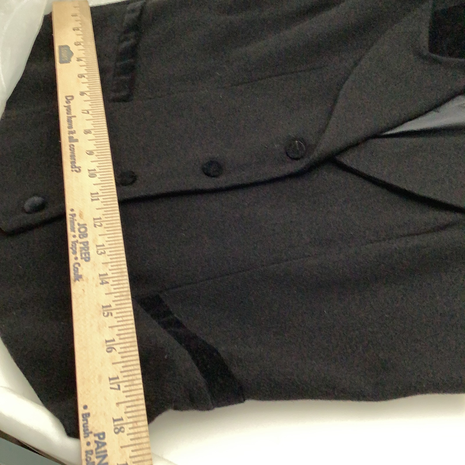 Vintage Sag Harbor Tailored Vest 90s Career Wear Velvet Trim Structured Top Y2k