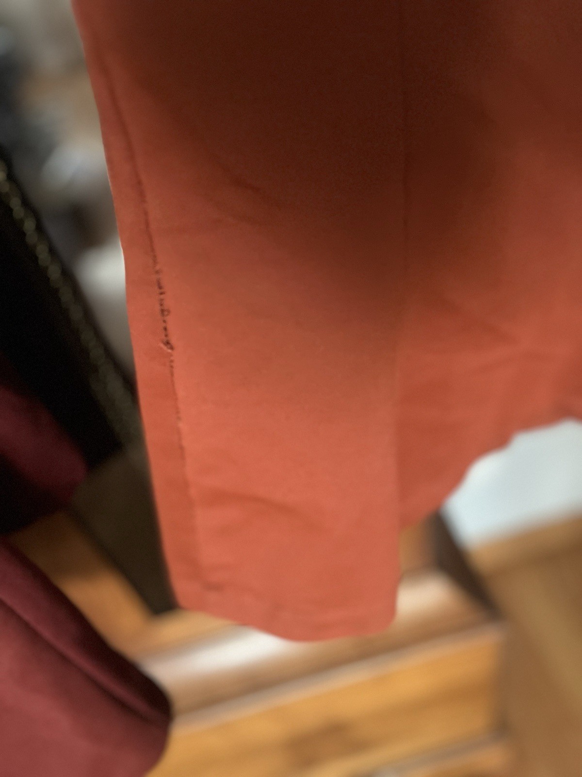 Vintage 70’s McDonald’s Uniform Dress Orange Restaurant Slacks Cap USED AS FOUND