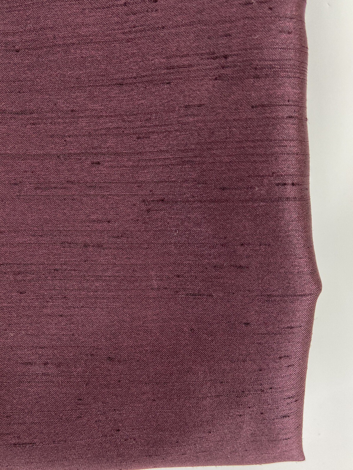 Vintage 2 Piece Top & Skirt XS Women’s Purple Plum Tafetta Rhinestone Sleeveless