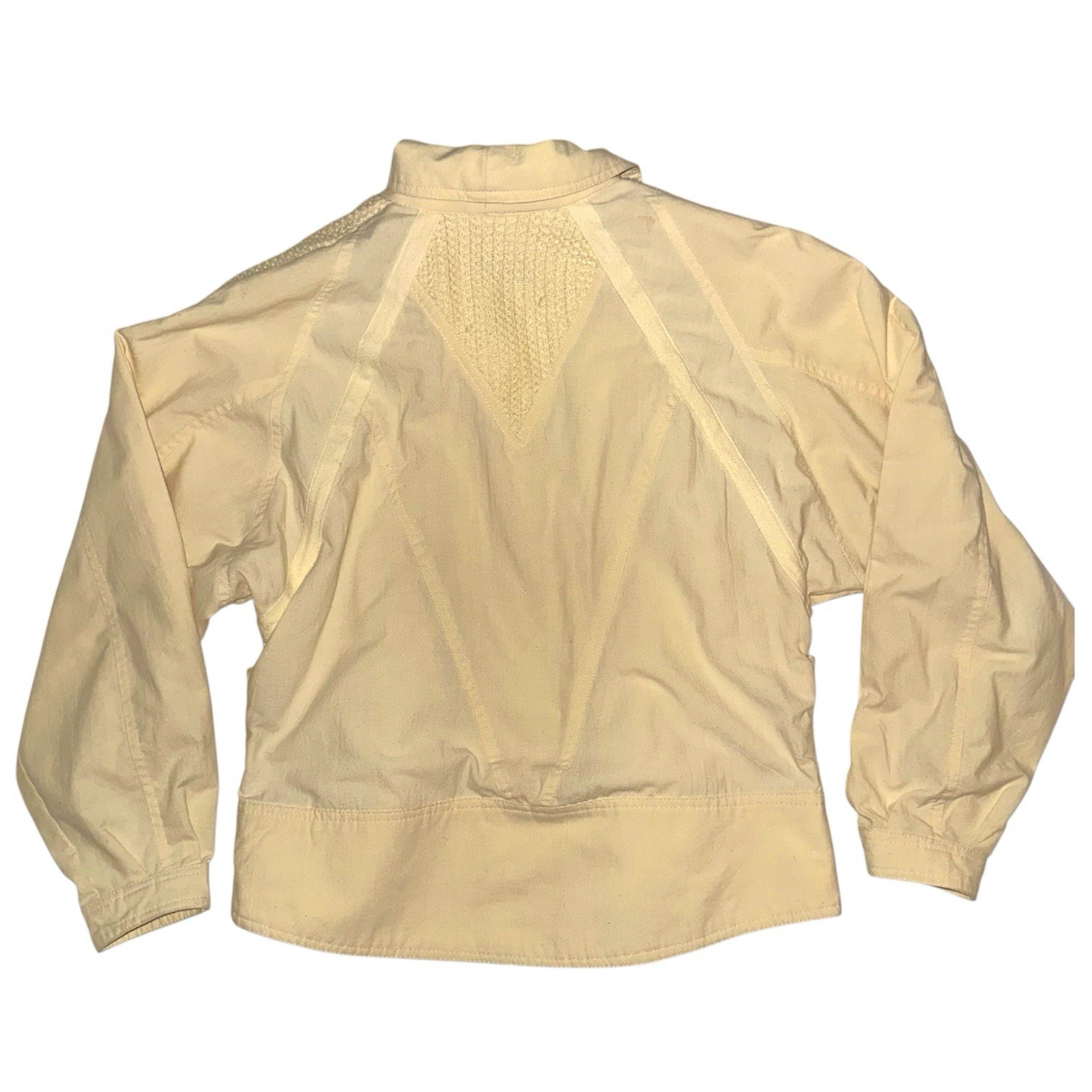 VTG 1980s Braetan Women’s Butter Yellow Bomber Jacket Esque Size Medium