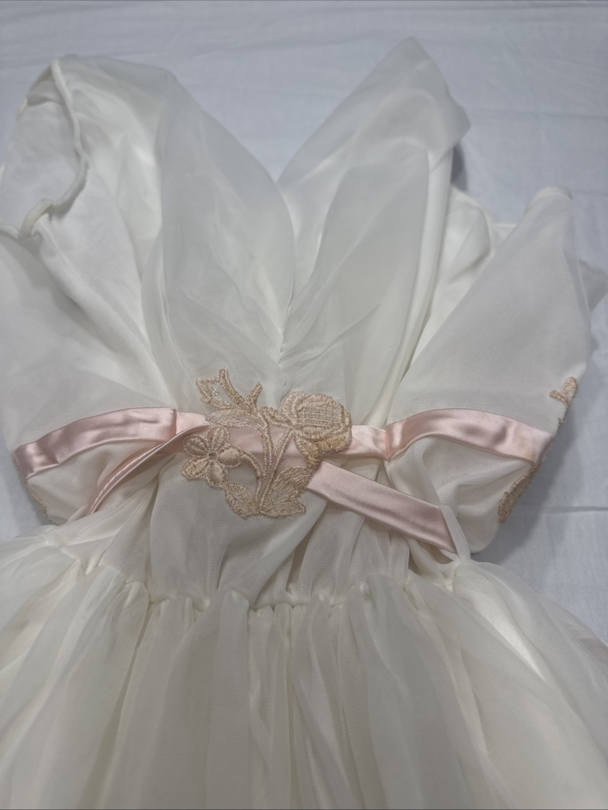 Vintage 1950s Eyeful by the Flaums Sheer Chiffon Nightgown
