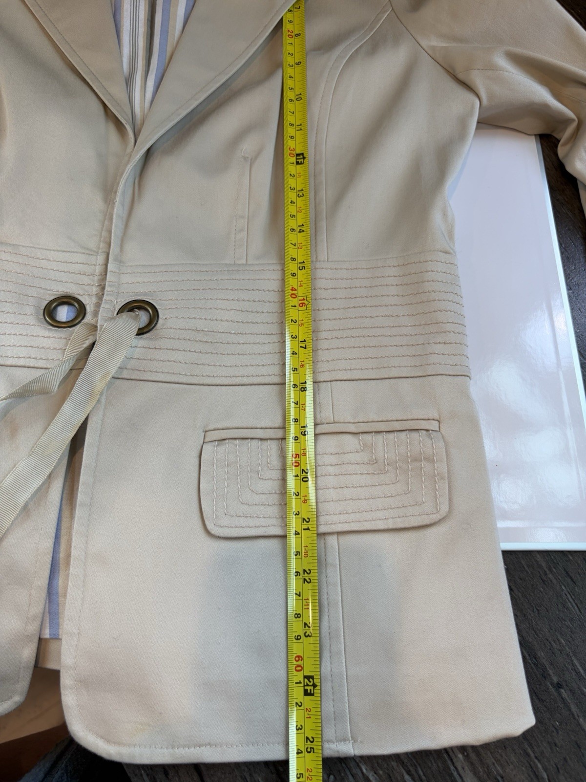Vintage Willi Smith Lined Blazer Women “street Couture” Sz 8. Quilted Detailing