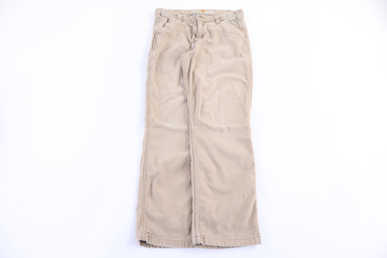 Carhartt Logo Patch Tan Pants