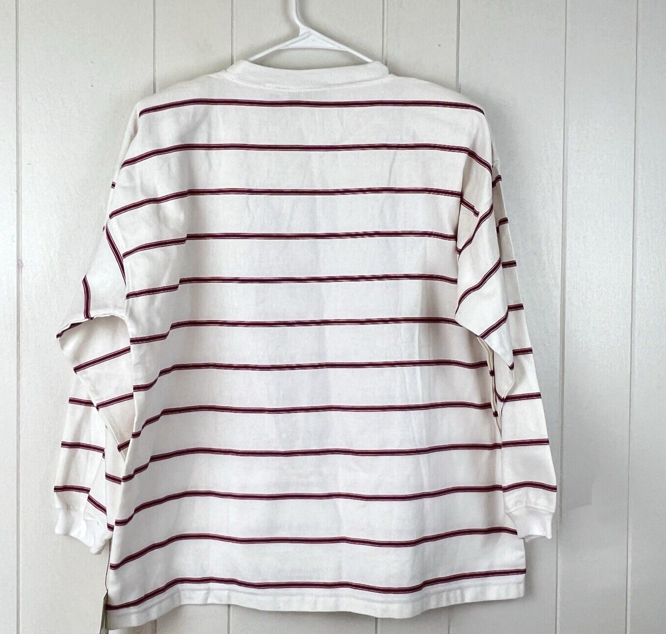 Vintage Gitano Womens Large Western Native Striped Pullover Top Shoulder Pads