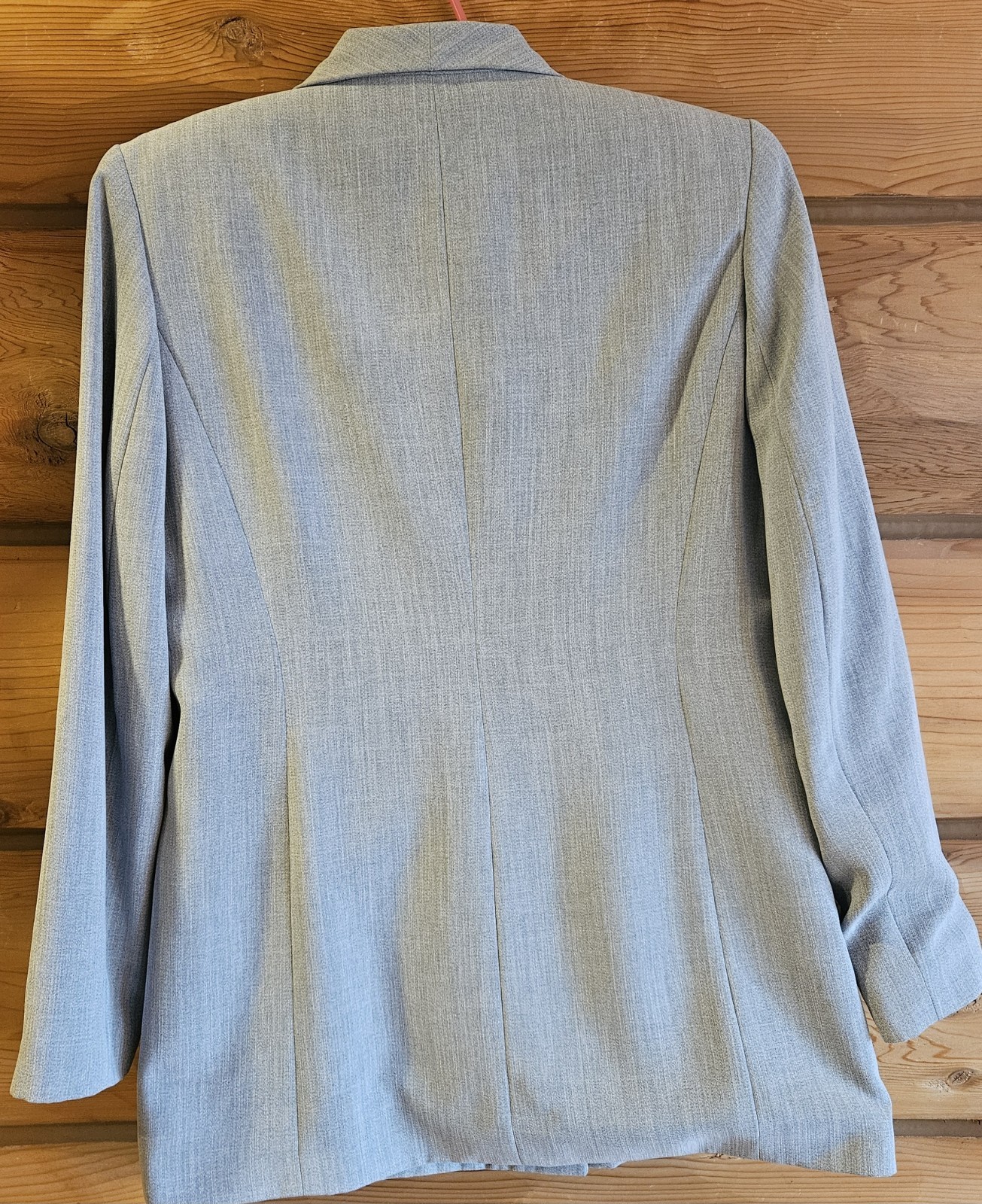 JG Hook 2 Piece Pant Suit Size 8 Petite L. Gray. Polyester.