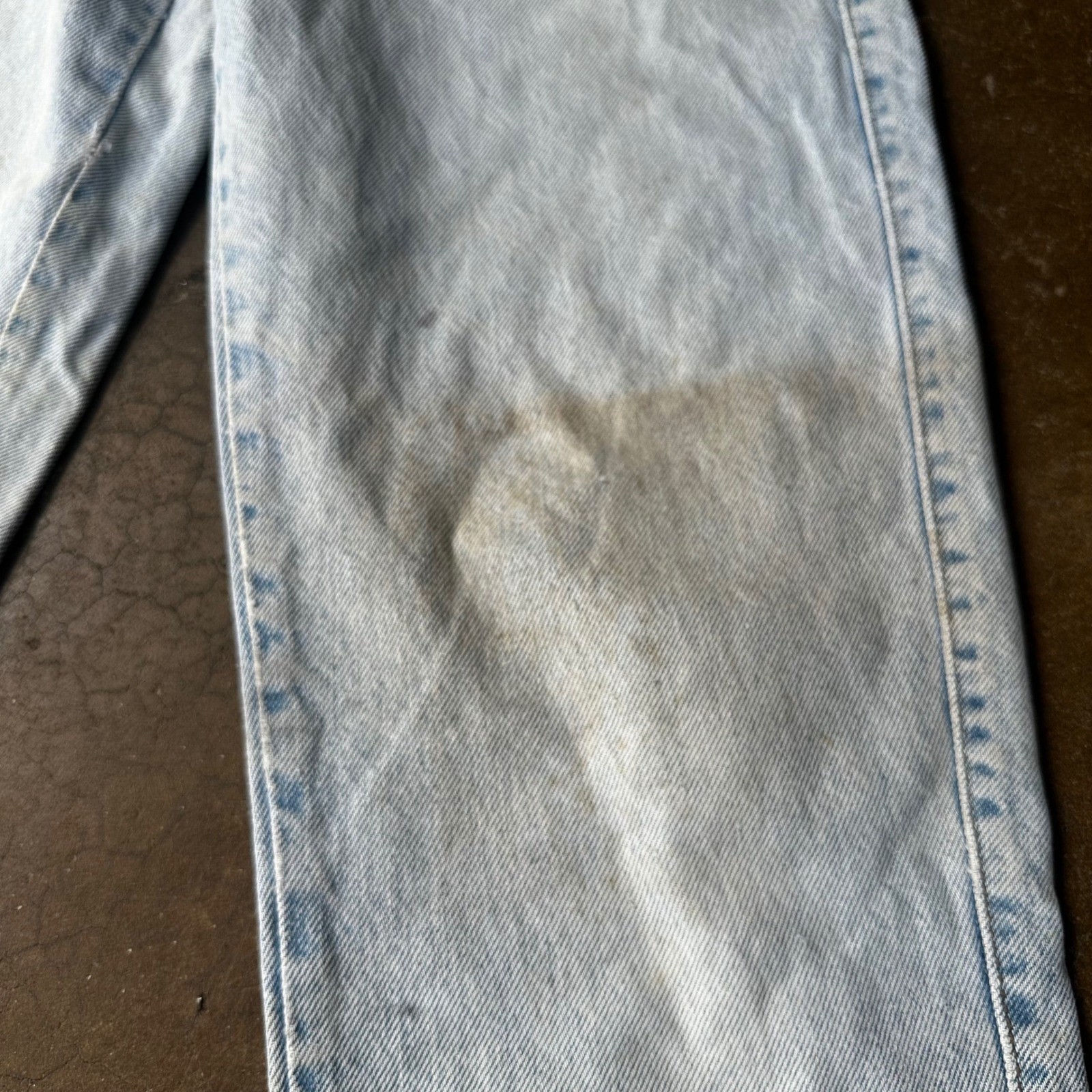 Levi’s 900 Series Jeans Mens 26×31.5 Light Wash Fair Vintage Straight Leg Denim