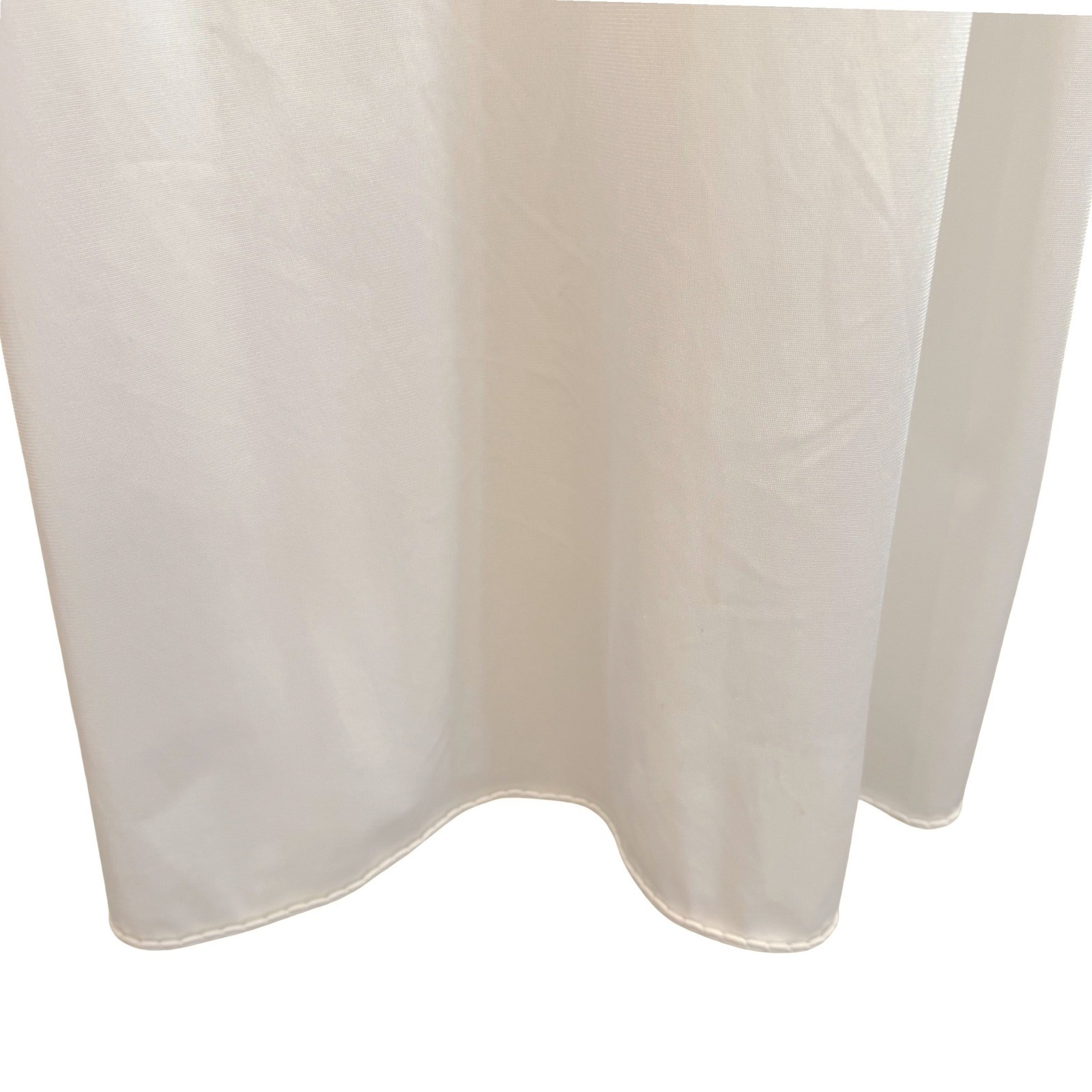 Vassarette Vintage White Full Slip Dress Nylon Adjustable Straps Sz 34 32/40