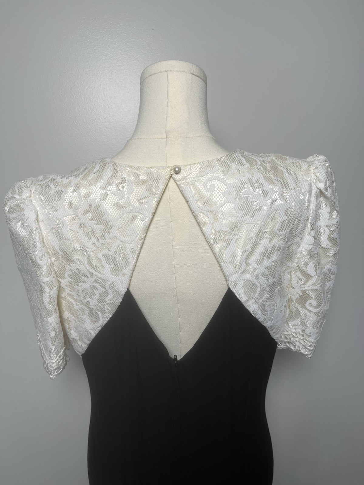 Vintage Jessica McClintock Dress Size 16 Bridal Evening Gown USA MADE FAST SHIP