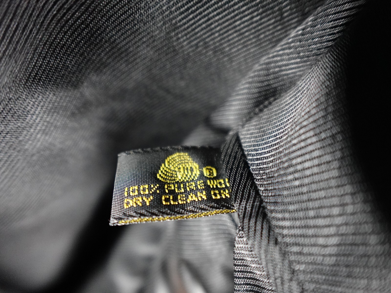 Bill Blass Black Label Meier & Frank Wool Sport Coat 44L Dark Gray