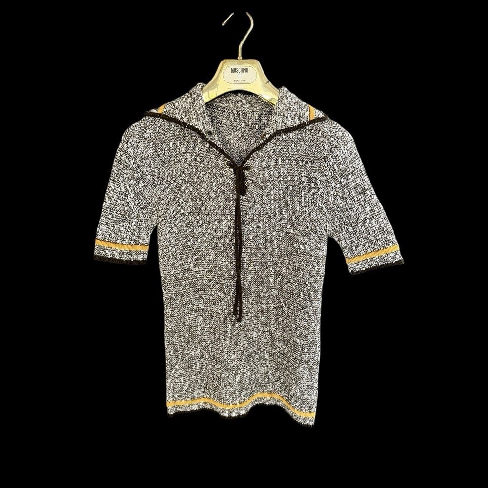Vintage 60’s Hand Knitted Women’s Sweater Quality Yarn Era Distressed Academia