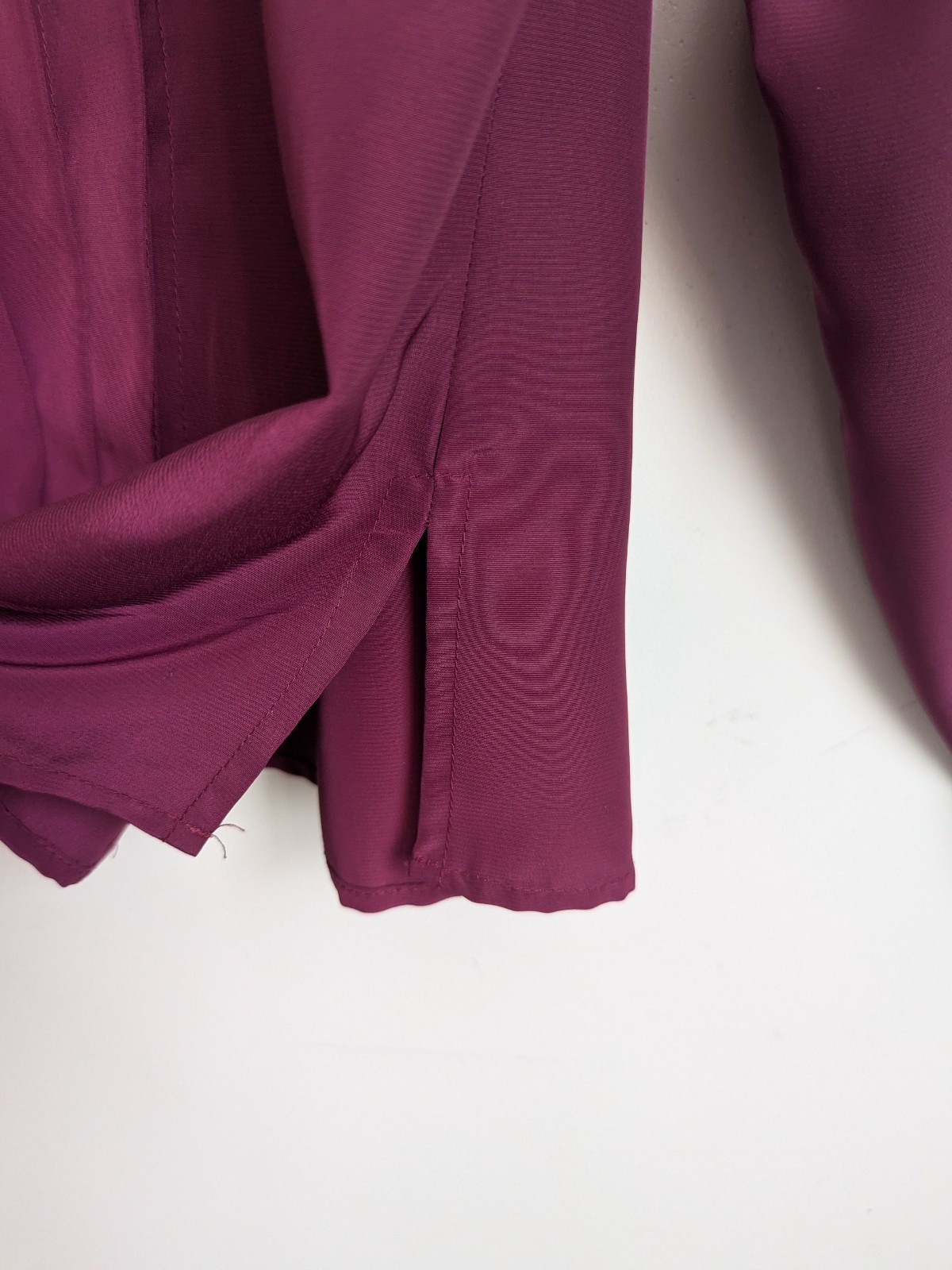Vintage 80s Does 40s Glam Blouse Lot 2 Silky Retro New Wave Secretary Coquette
