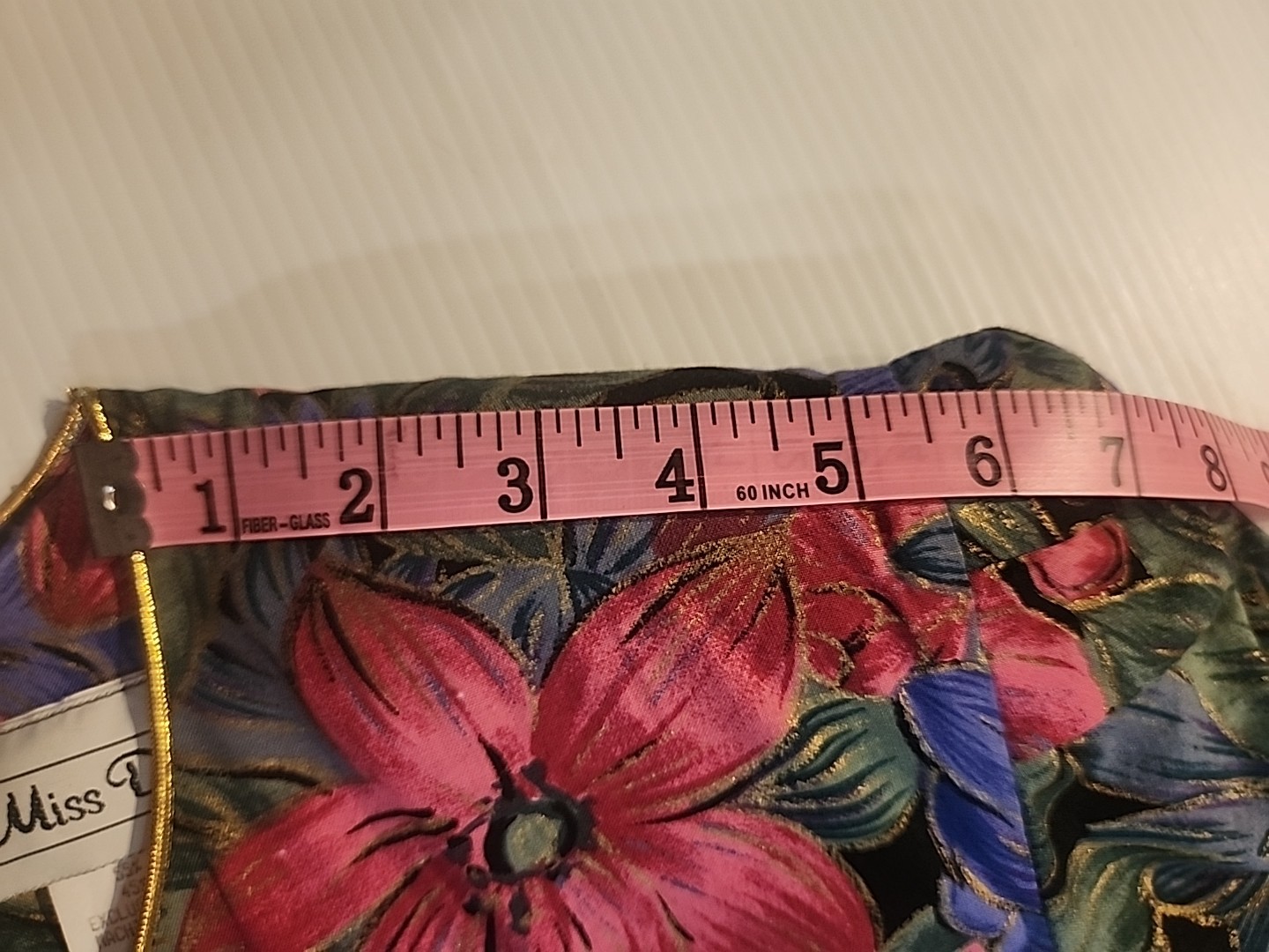 Vintage Miss Dorby Pink Purple Floral Maxi Dress Size 16 NWT