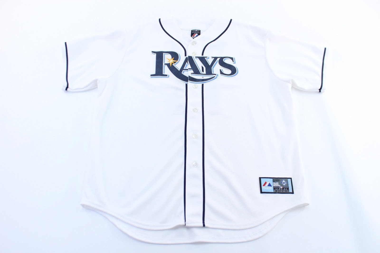 Majestic Embroidered Tampa Bay Rays David Price Baseball Jersey