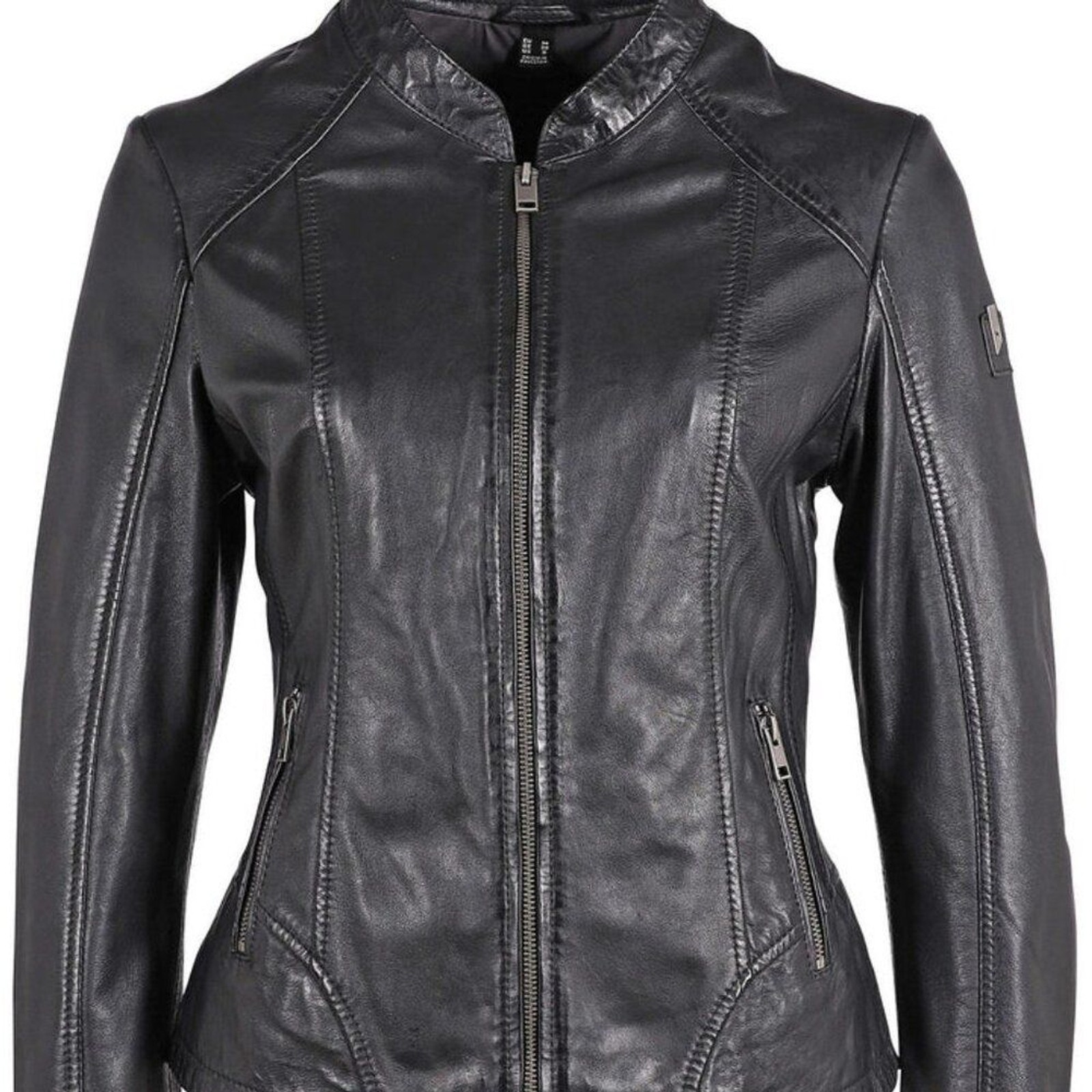 Mauritius – Lyla Leather Jacket – Black Size 6