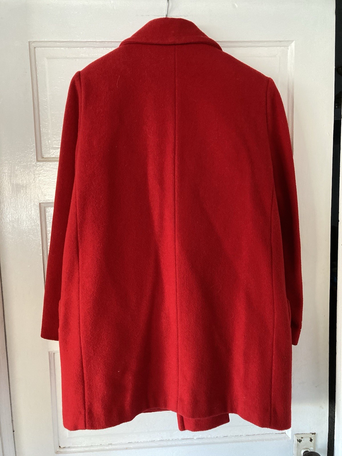 Vintage Herman Kay Red Wool Blend Overcoat Women’s Size L/XL