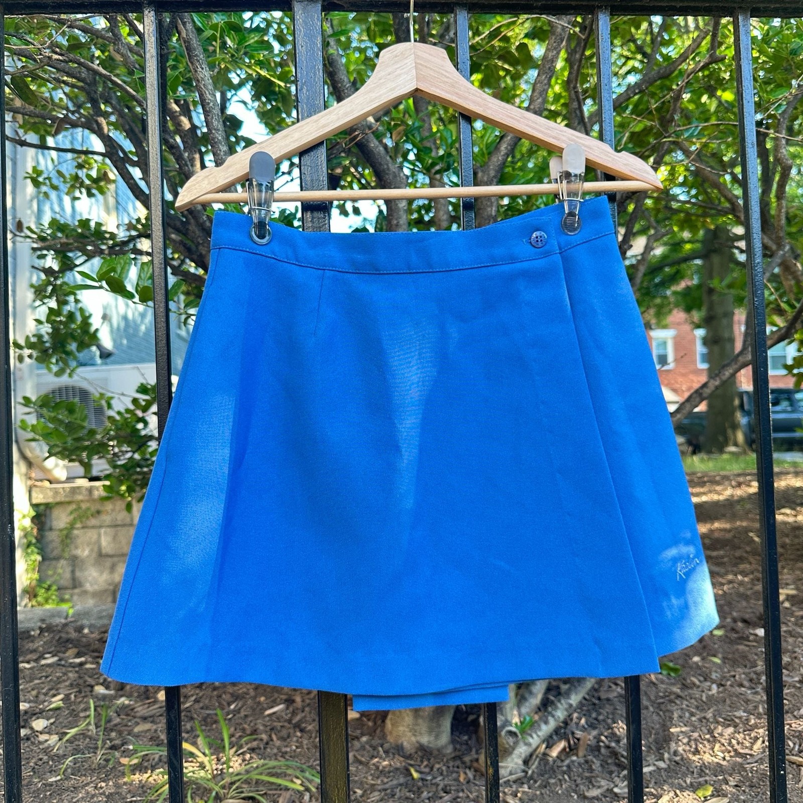 Kaelin Vintage 80s Wrap Tennis Skirt