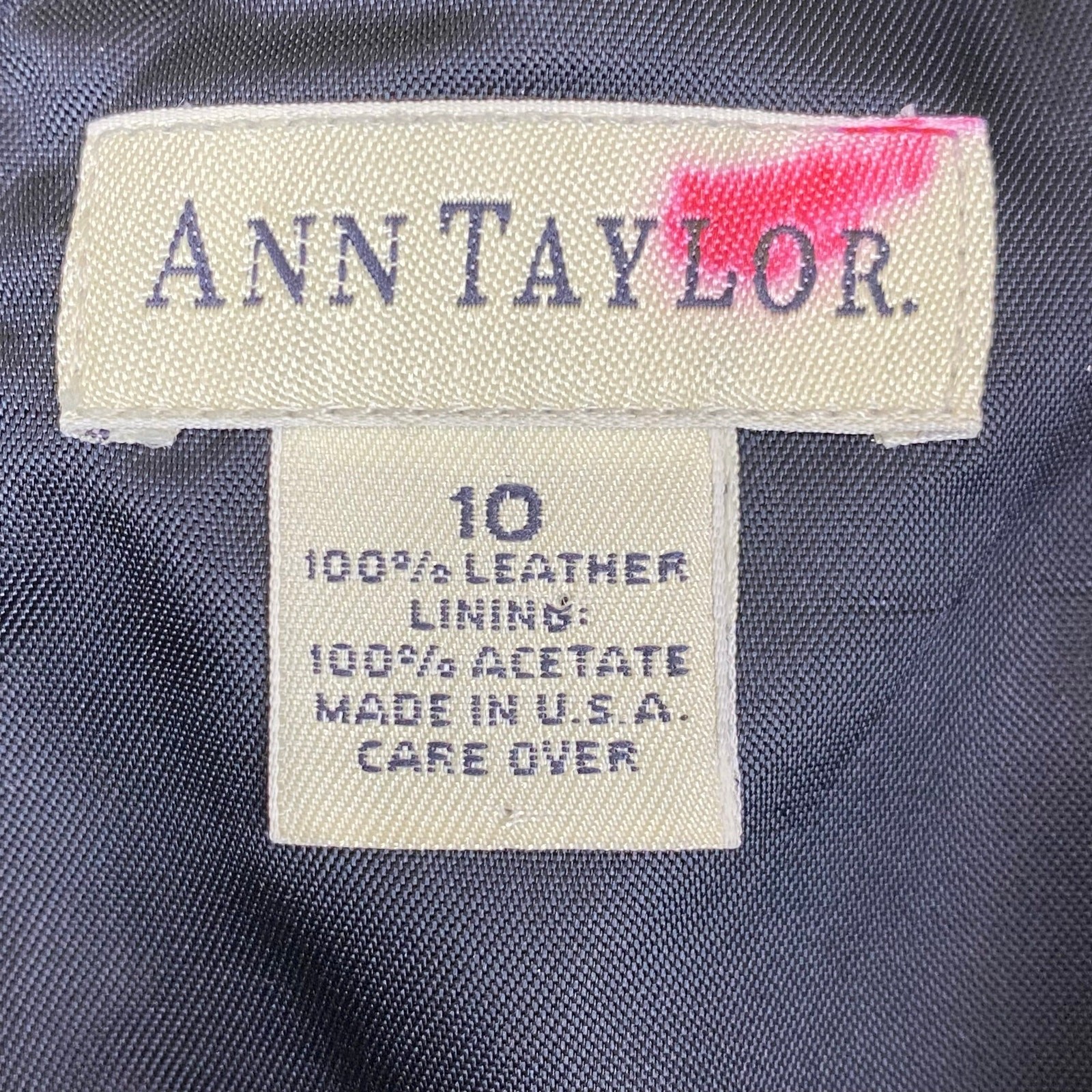 Vintage Suede Skirt Size 10 Midnight Blue Ann Taylor