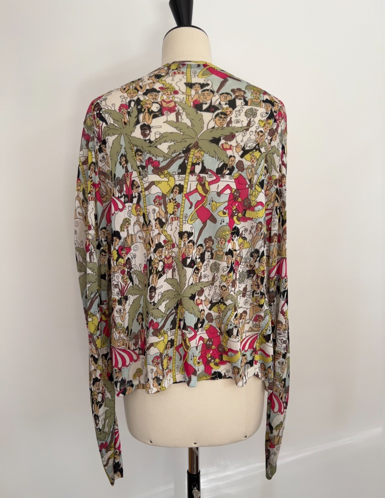 1990 's John Galliano CAFE SOCIETY Rare Collector’s Vintage Cardigan Set (Dior