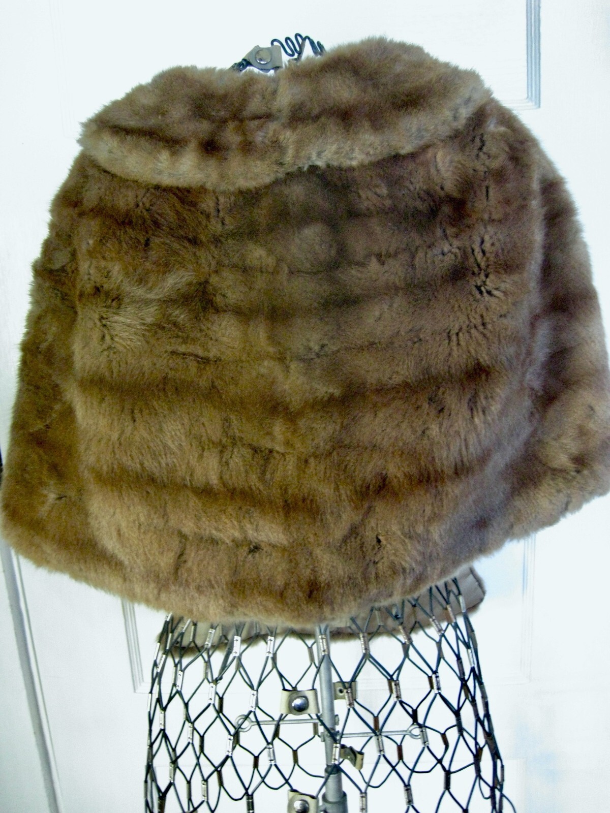 Vintage Mink Stole Wrap Vintage, Real Fur Shawl Cape Marcus of San Jose