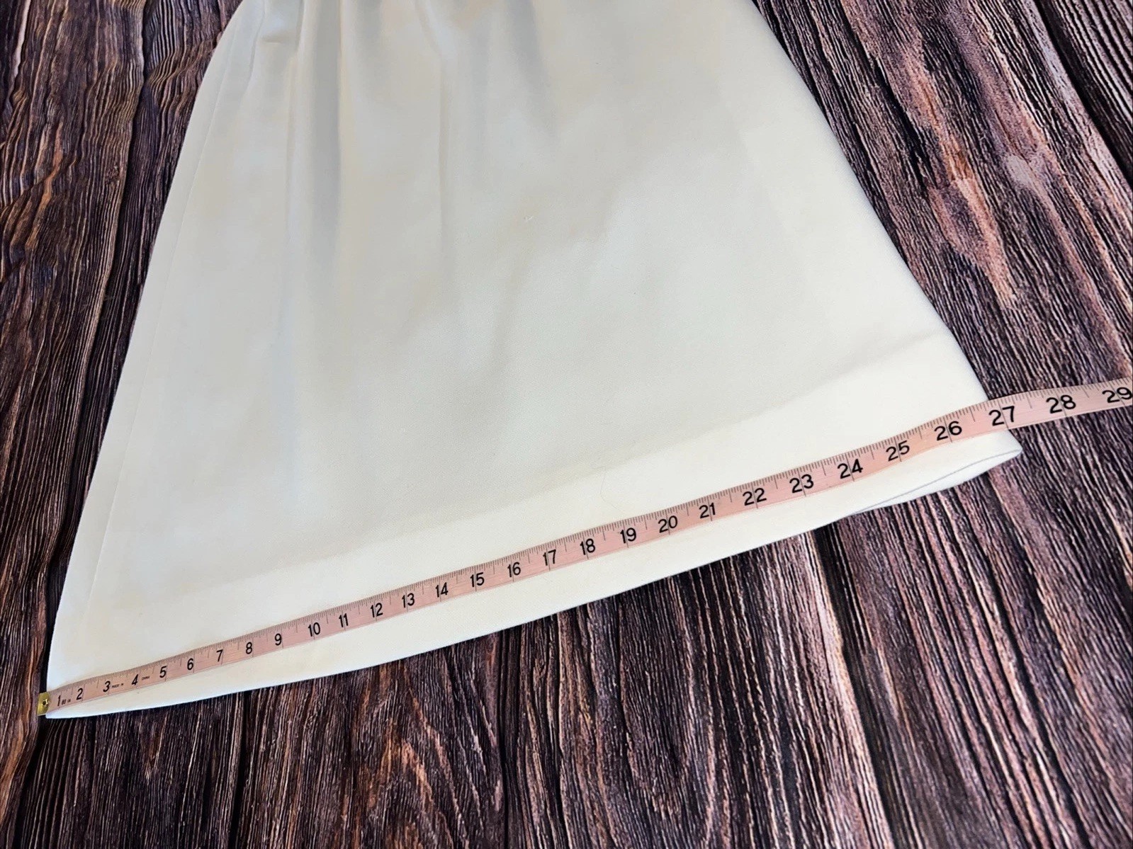 Vintage Custom Tailored By Nardis Of Dallas Blazer Jacket & Skirt Set Cream