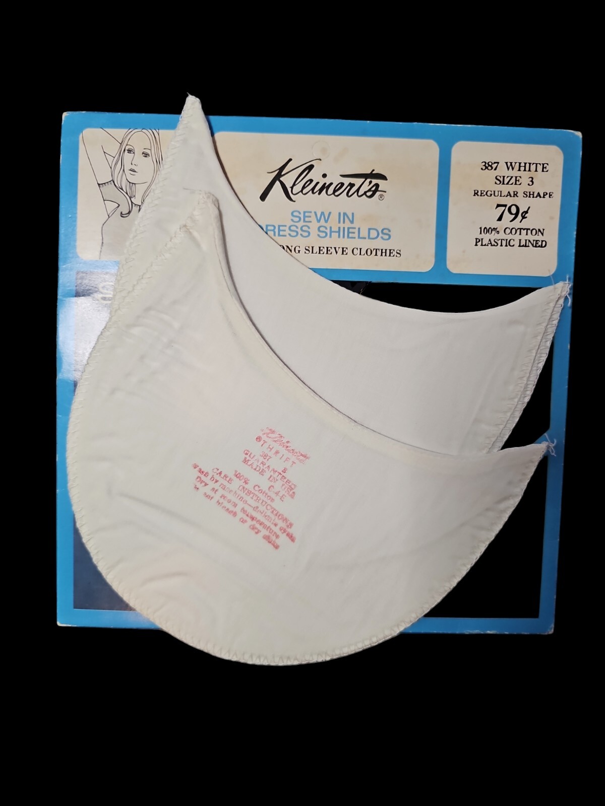 Vintage Kleinerts Sew In Dress Shields FOR Long Sleeve Clothes Mixed Lot of 9