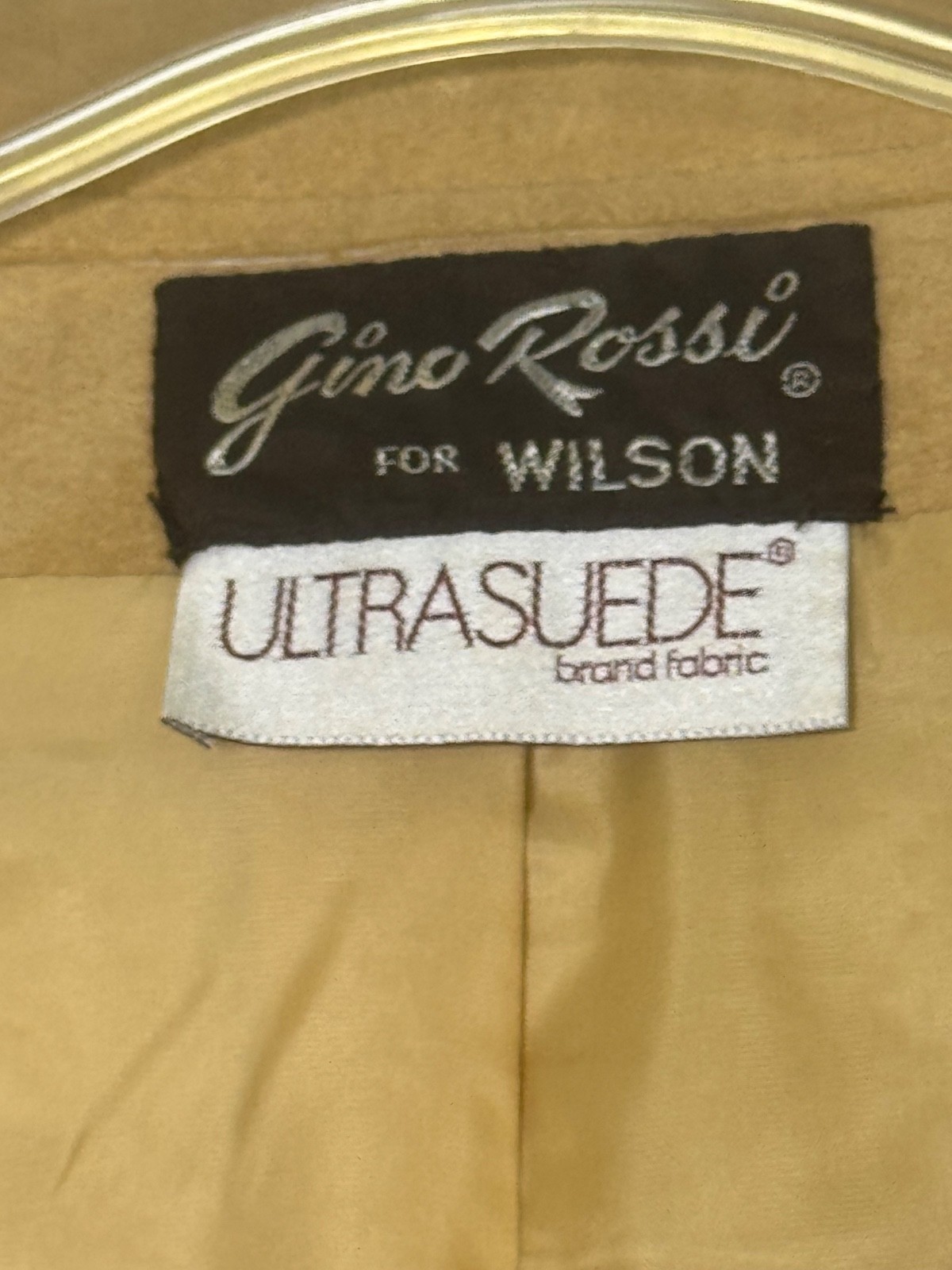 Vintage Gino Rossi for Wilson suede Jacket & Skirt Set – Brown Classic 2-piece