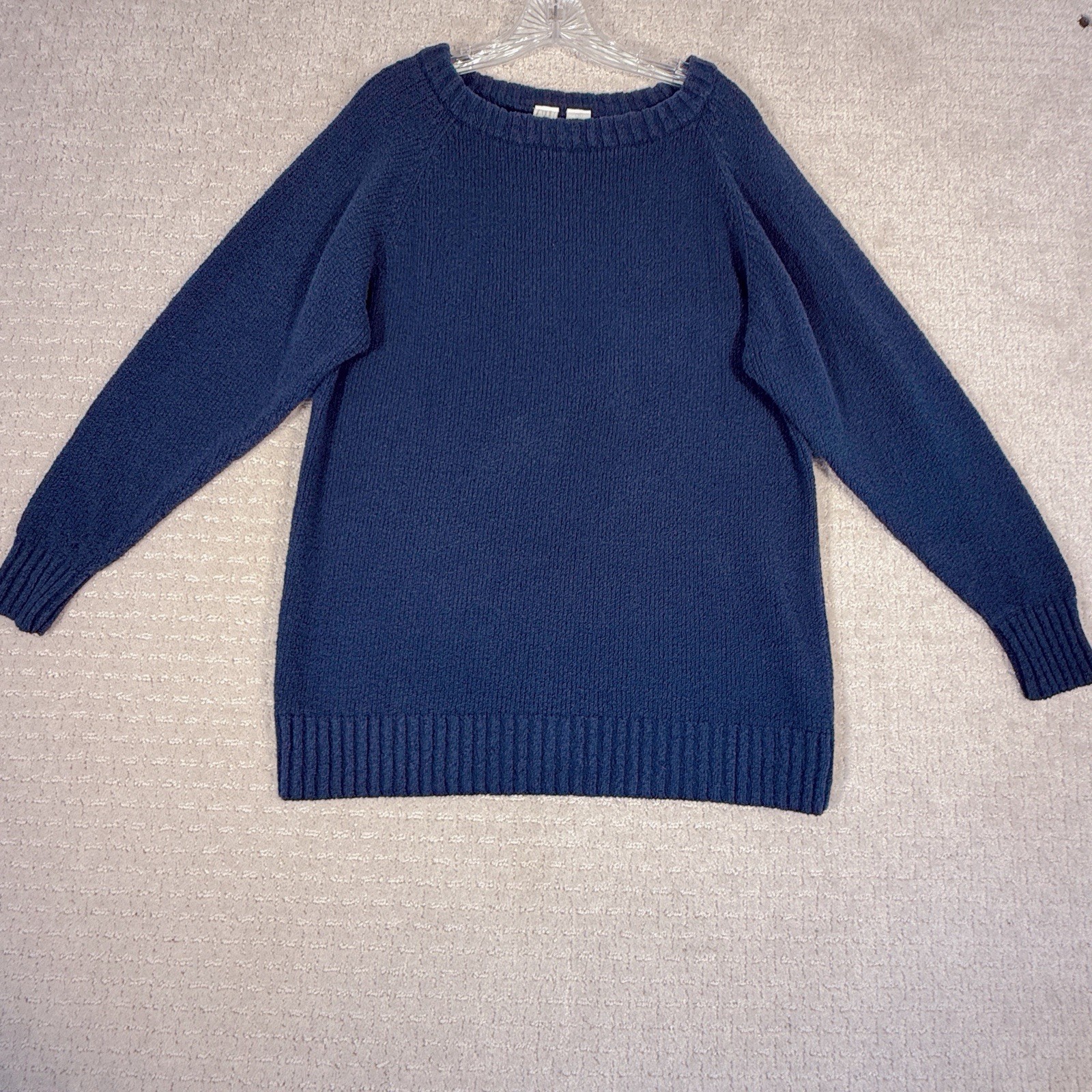 Vintage Clifford & Wills CW Blue Terry Tunic Sweater Sz Large New In Packaging