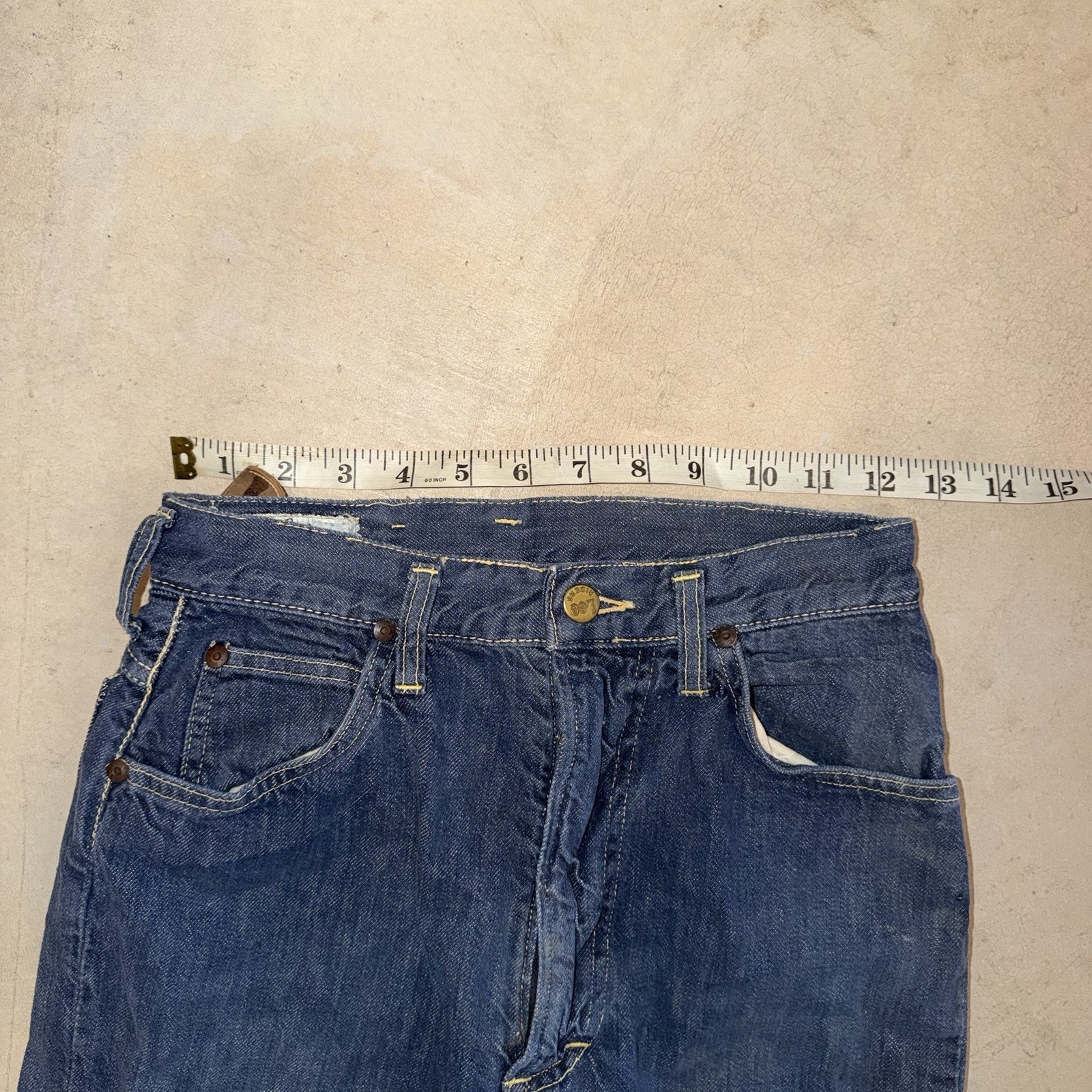 Vintage 50s/60s Lady Lee Riders Sanforized Jeans Size 25 x 22