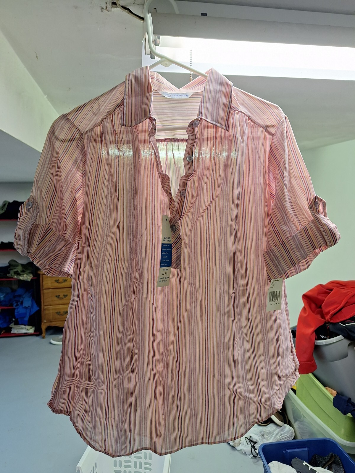 vintage miss fashionality shirt sz 15/16
