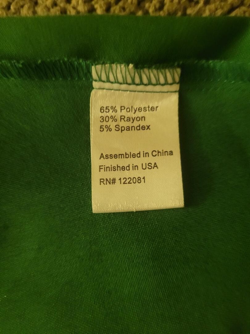 Tatyana Fanny 4x Green with Blk Fan Print Skirt