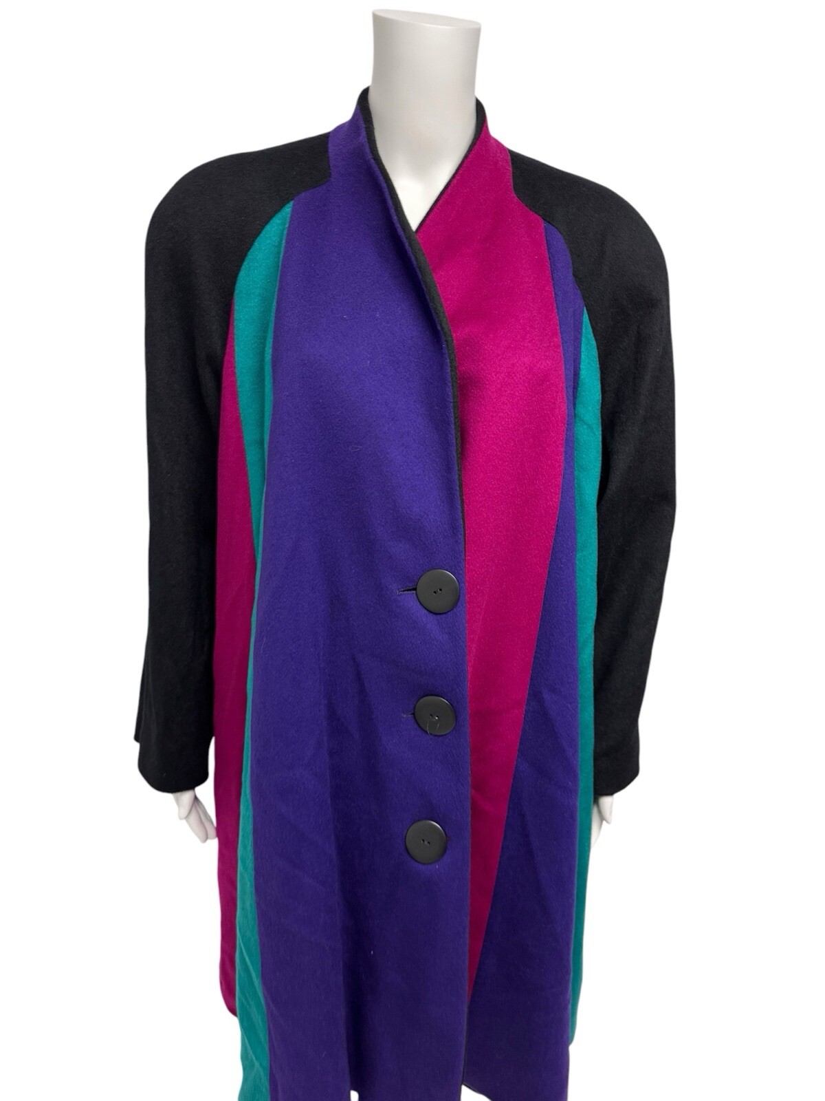 Vintage 90s Charles Klein women’s multicolor Wool blend Union Made size 12