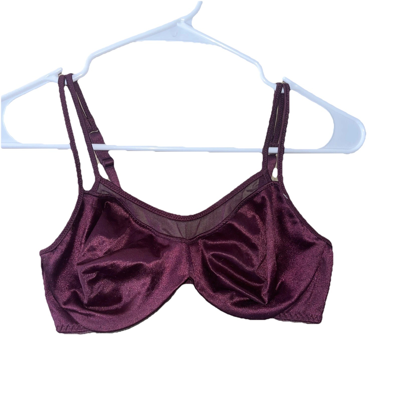 VINTAGE LOVABLE SECOND SKIN 36C 36 C U-W BRA Purple *read*