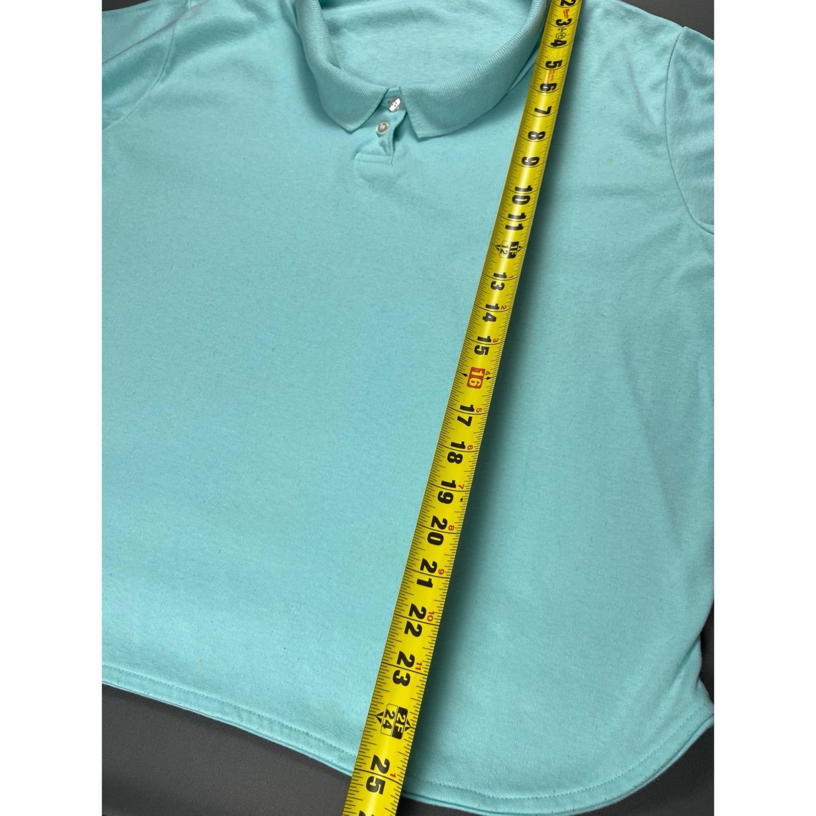Vintage Chesterfield Woman Polo Shirt Size XL USA Made 80s Preppy Pastel