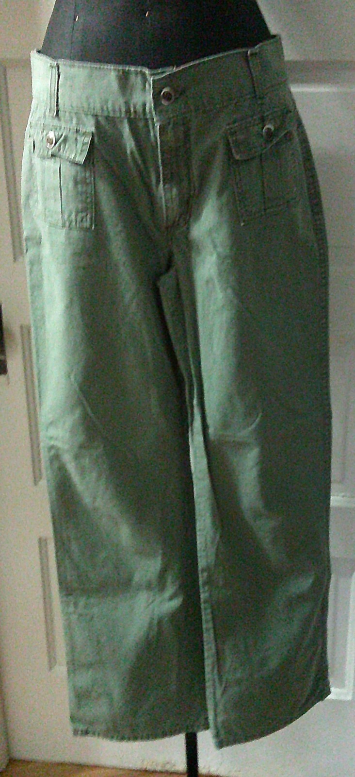 1990’s ZENA Jeans Olive Green Cute Pockets 10