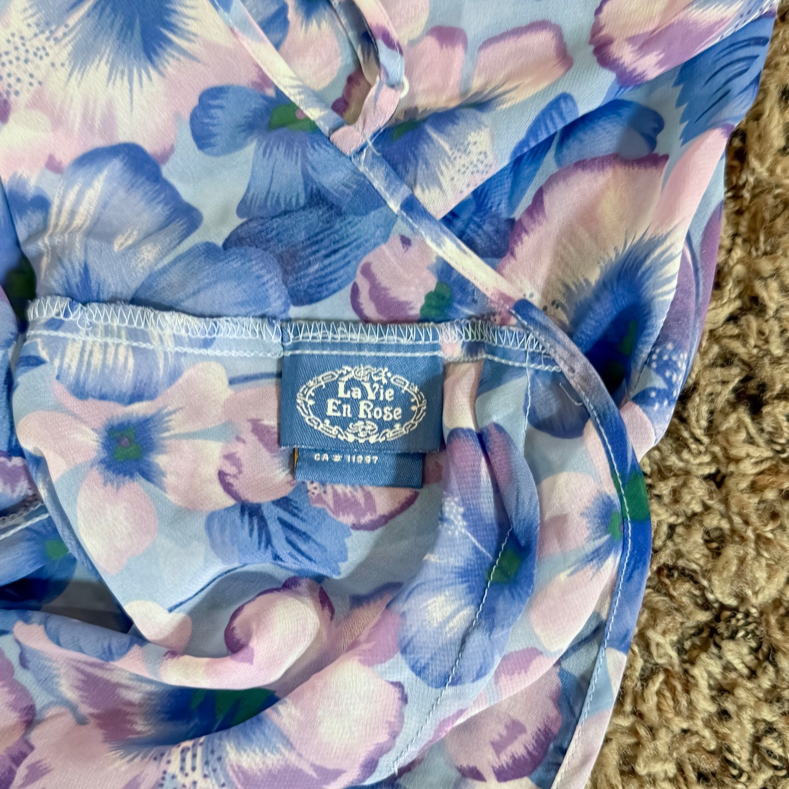 Vintage 90’s y2k SHEER FLORAL SUMMER DRESS M Bias Cut Sexy Sun Beach Festival